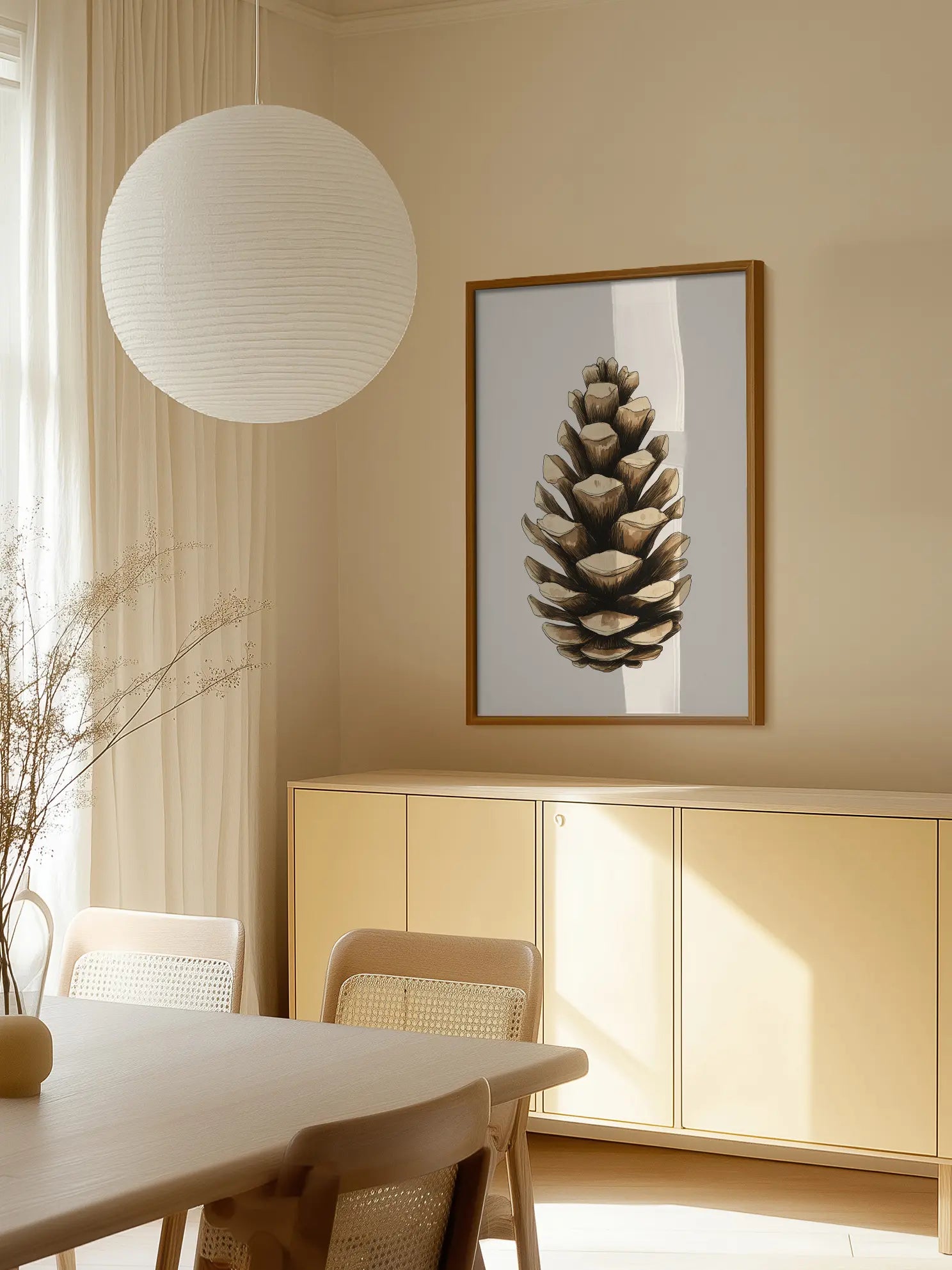 Pine Cone Poster