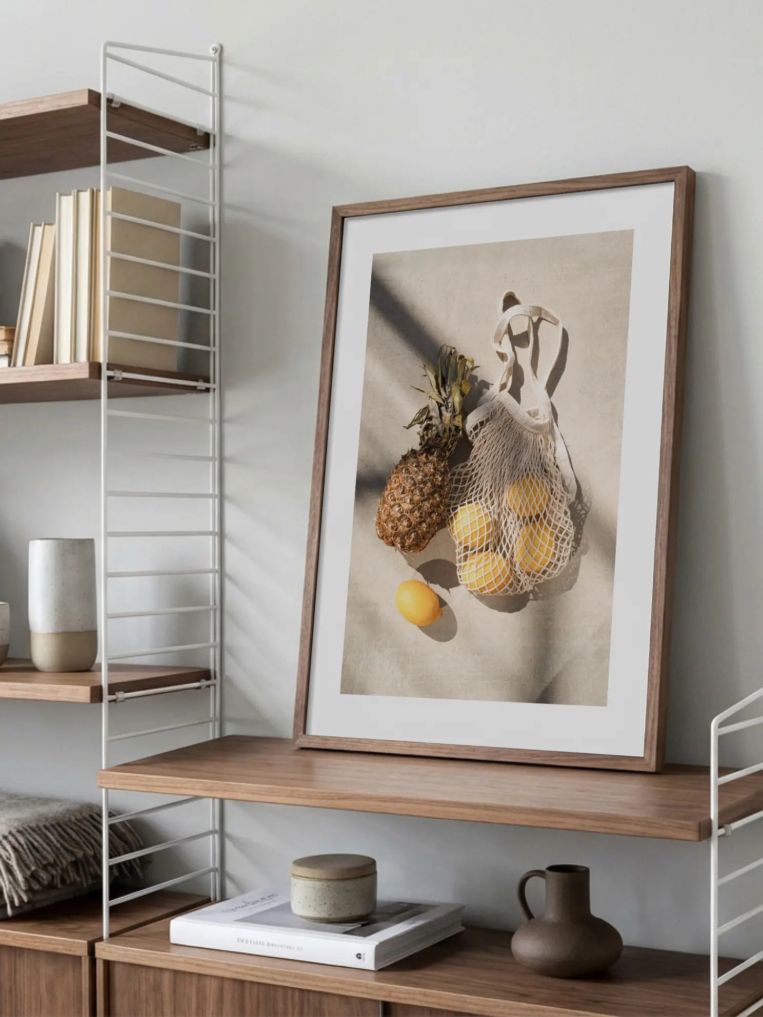 Pineapple and Lemons Poster