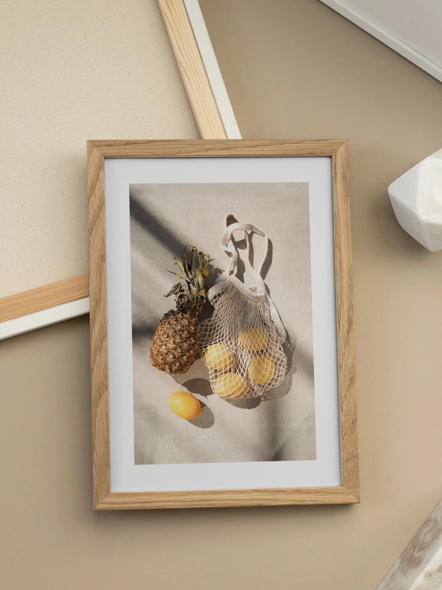 Pineapple and Lemons Poster