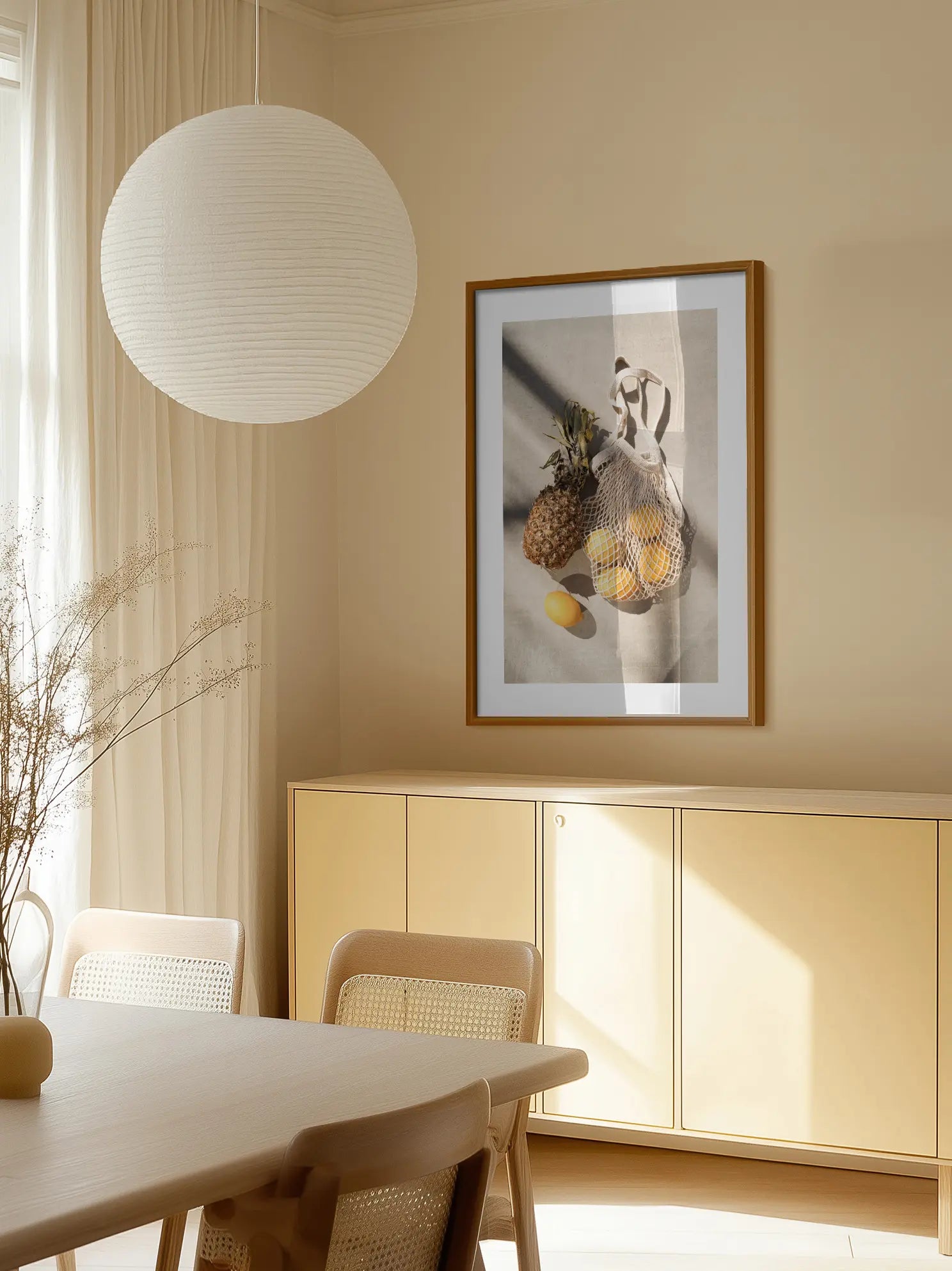 Pineapple and Lemons Poster