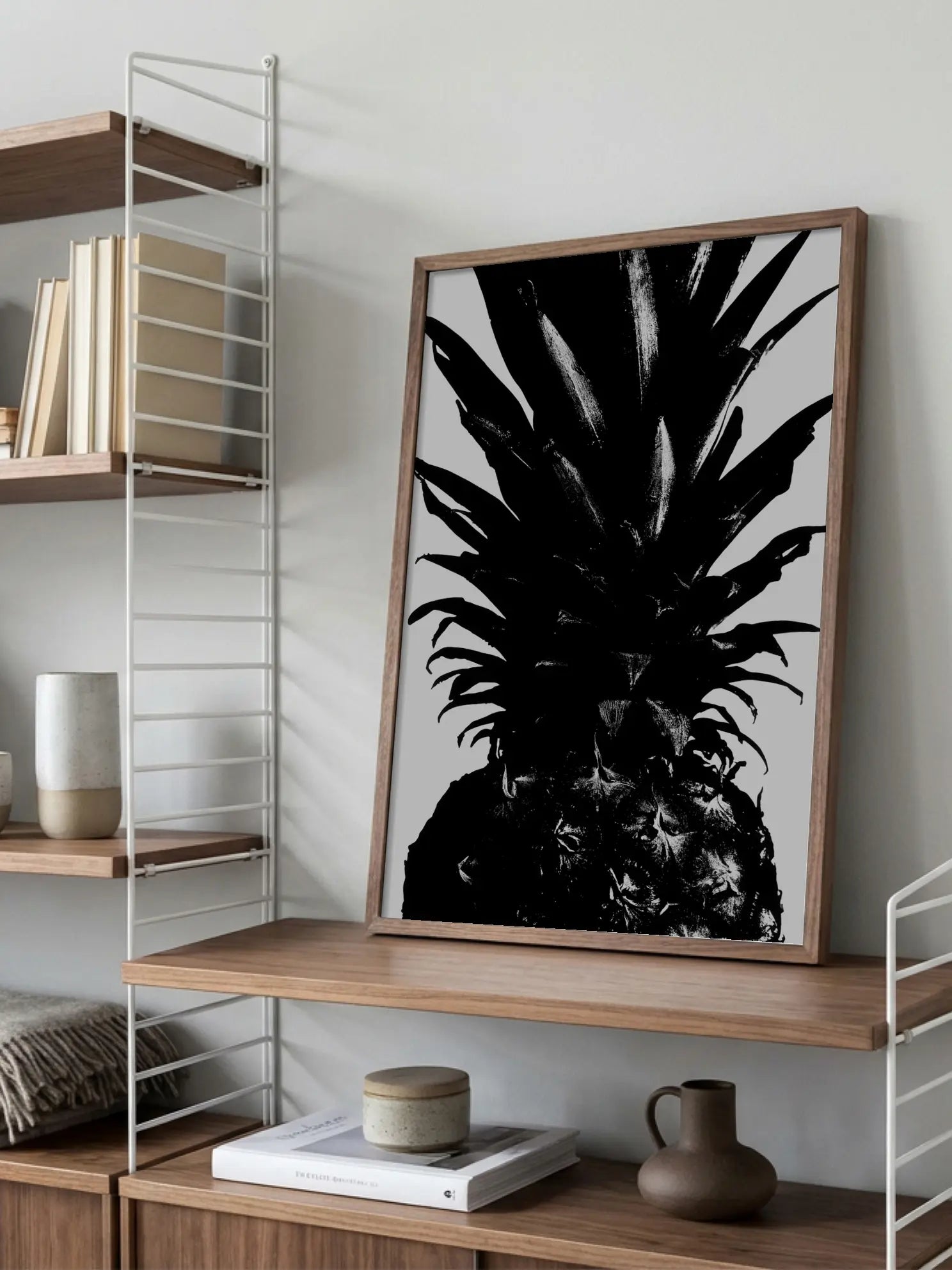 Pineapple Close Up Poster