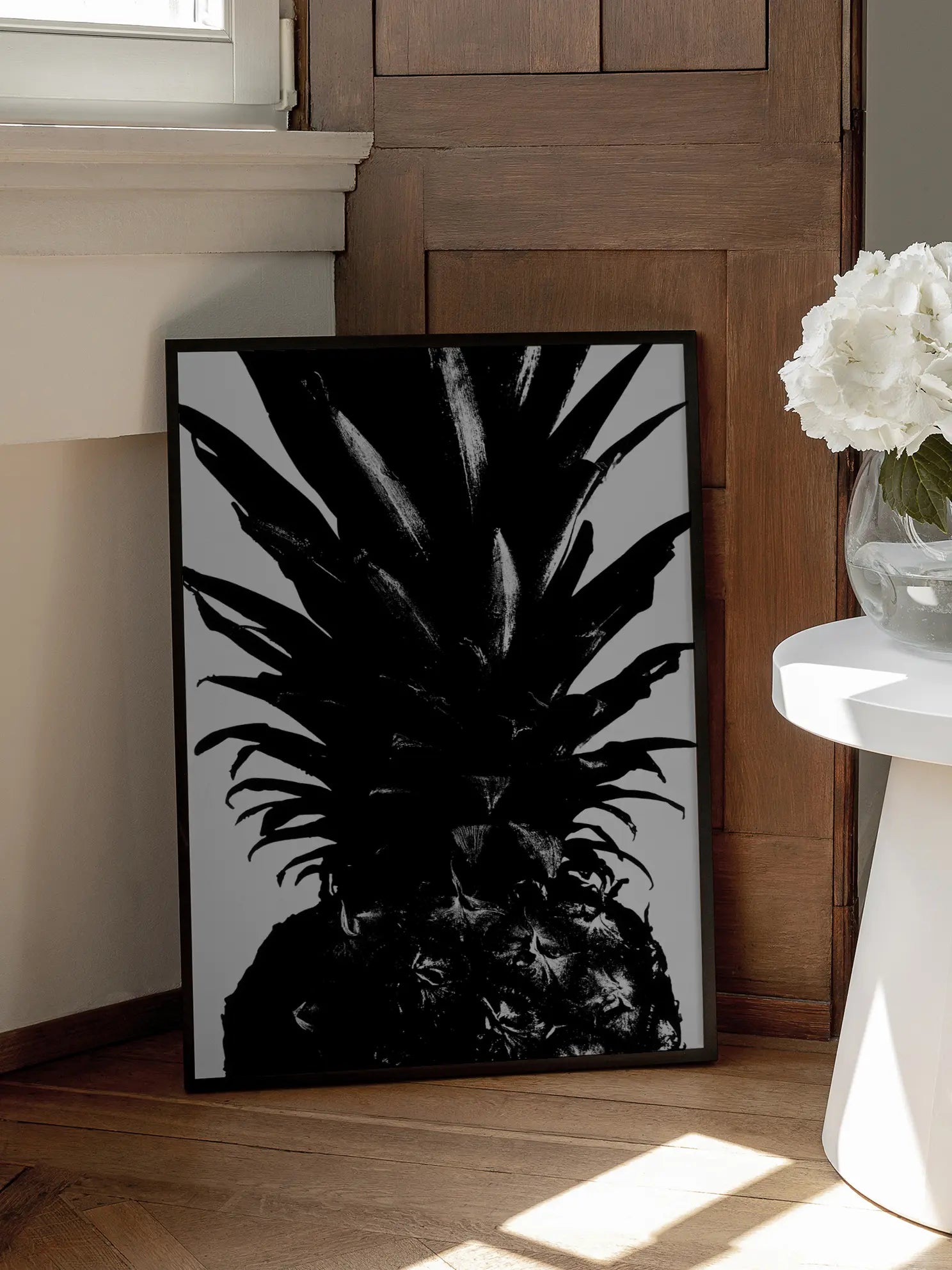 Pineapple Close Up Poster