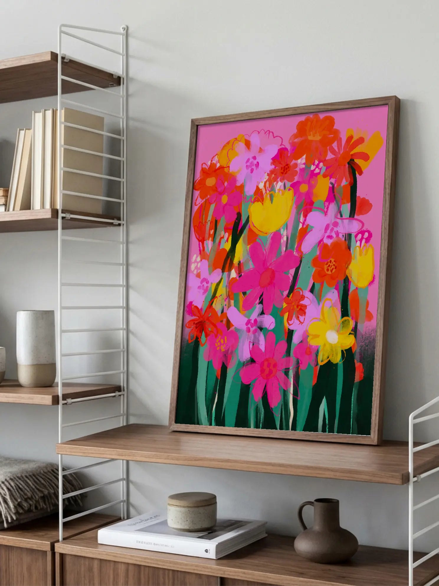 Pink Bouquet Poster