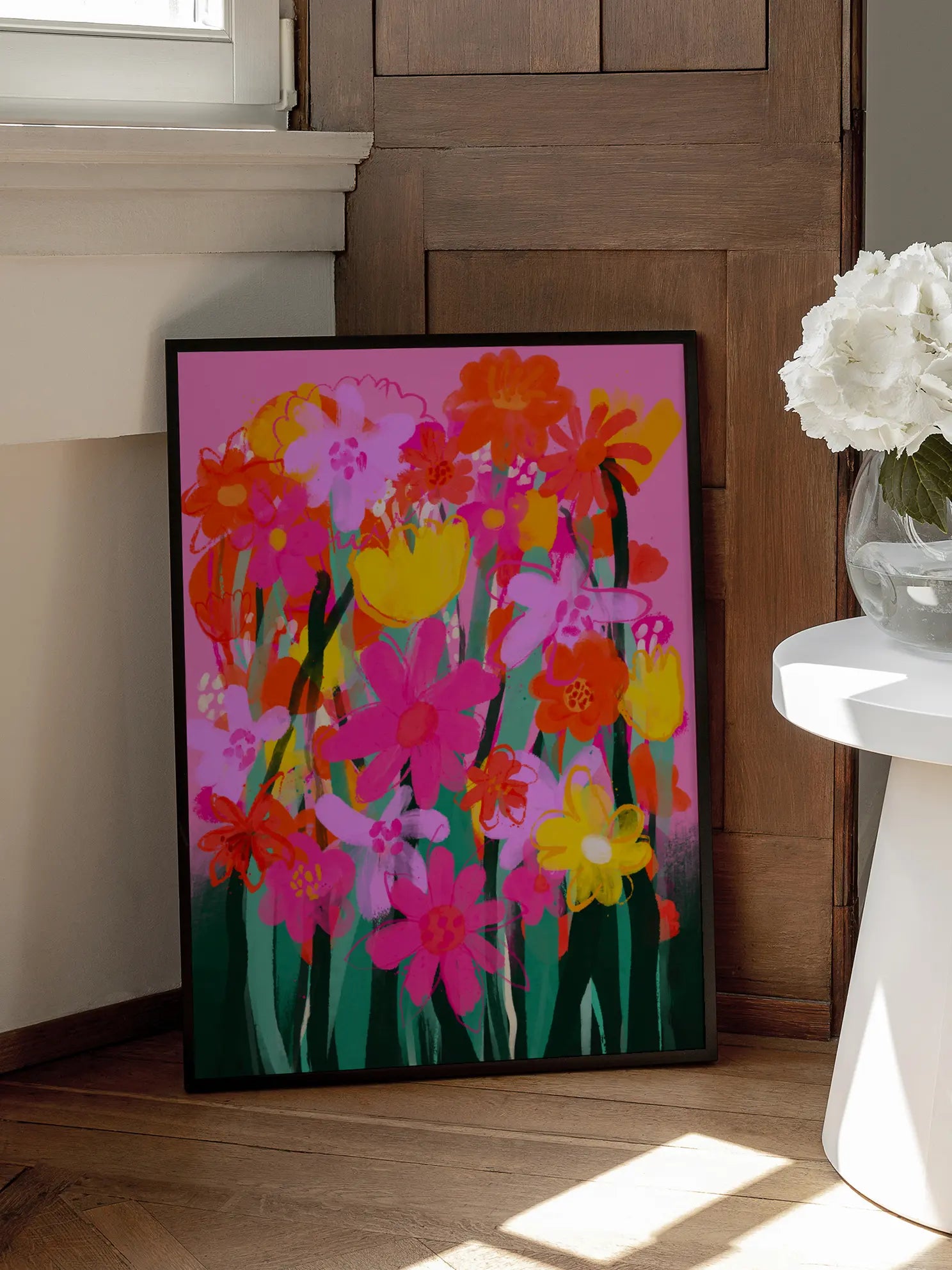 Pink Bouquet Poster