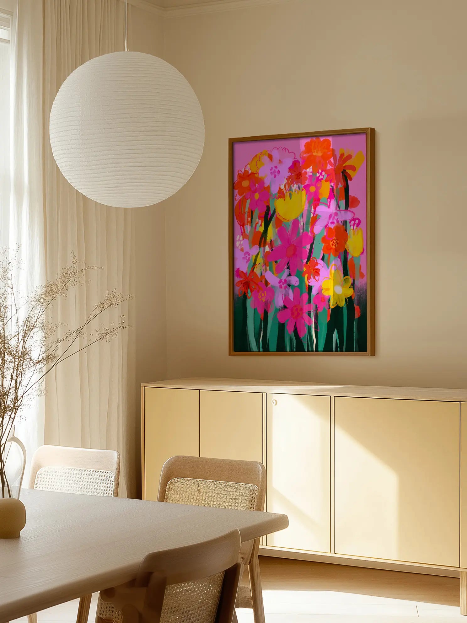 Pink Bouquet Poster