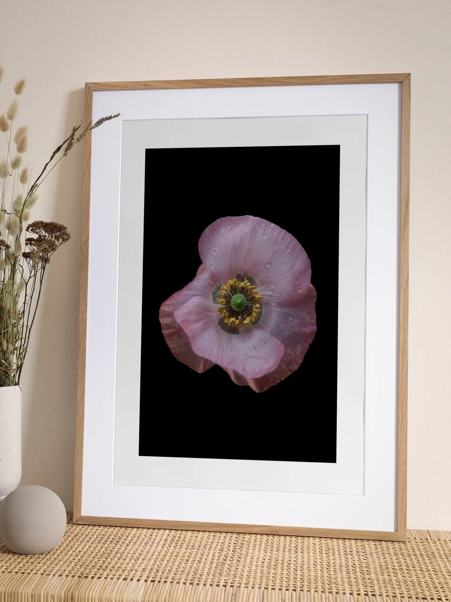Pink Flower Poster