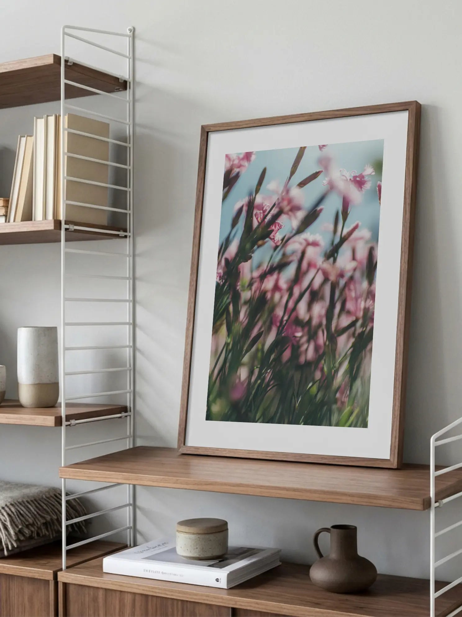 Pink Flowers Poster