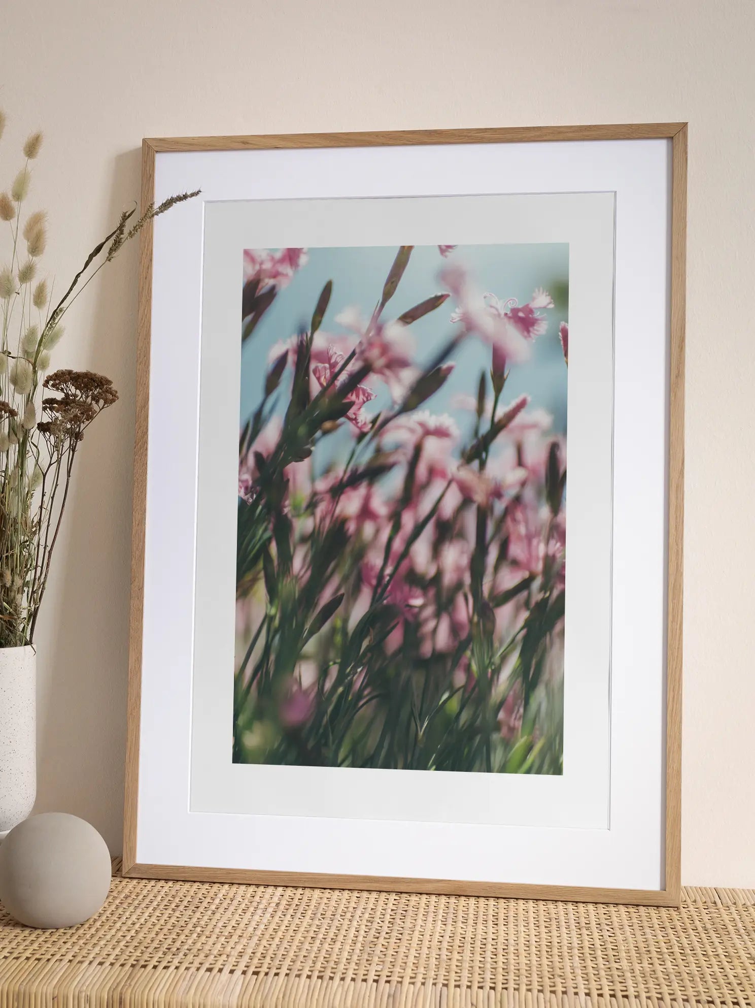 Pink Flowers Poster