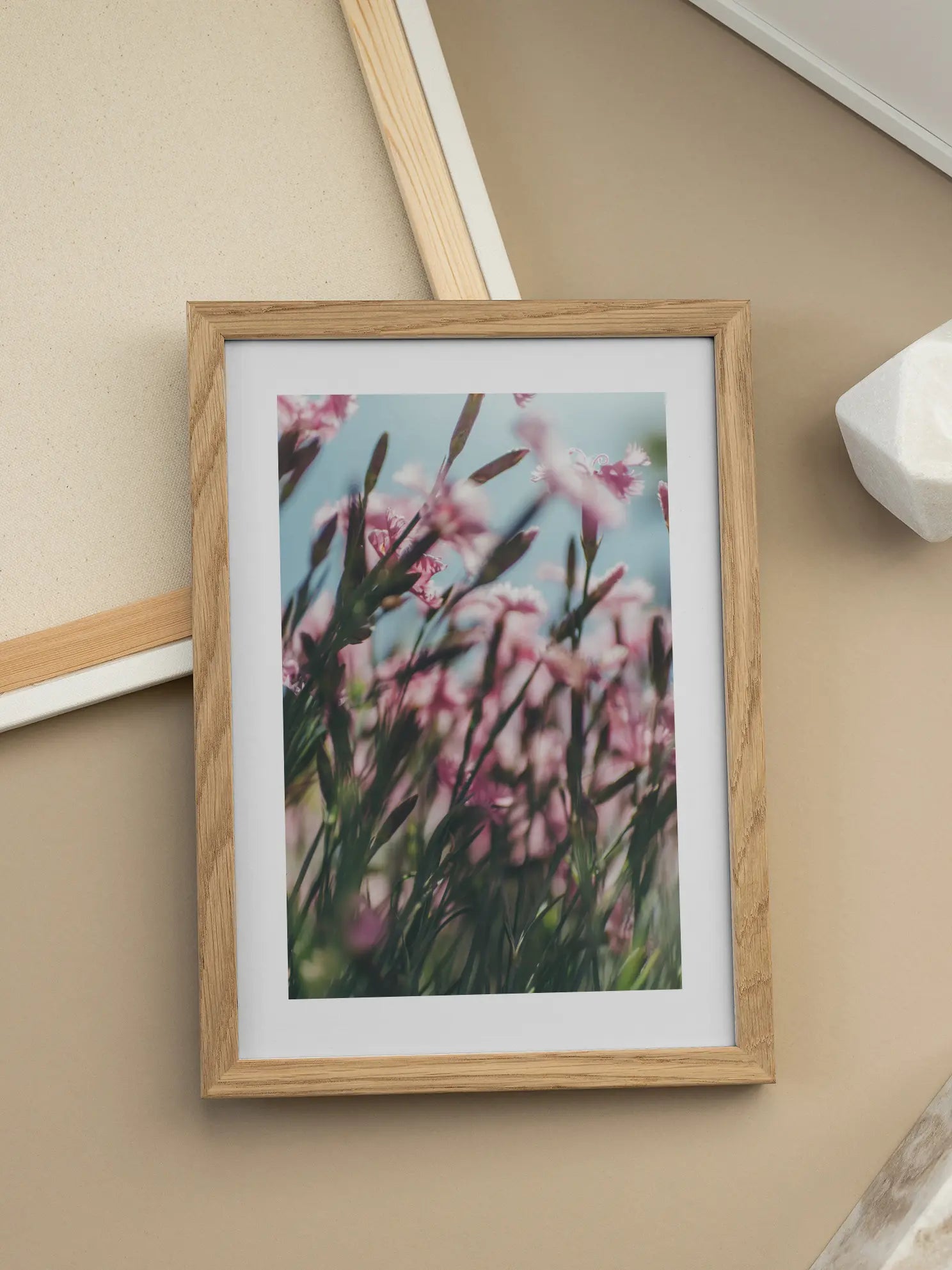 Pink Flowers Poster