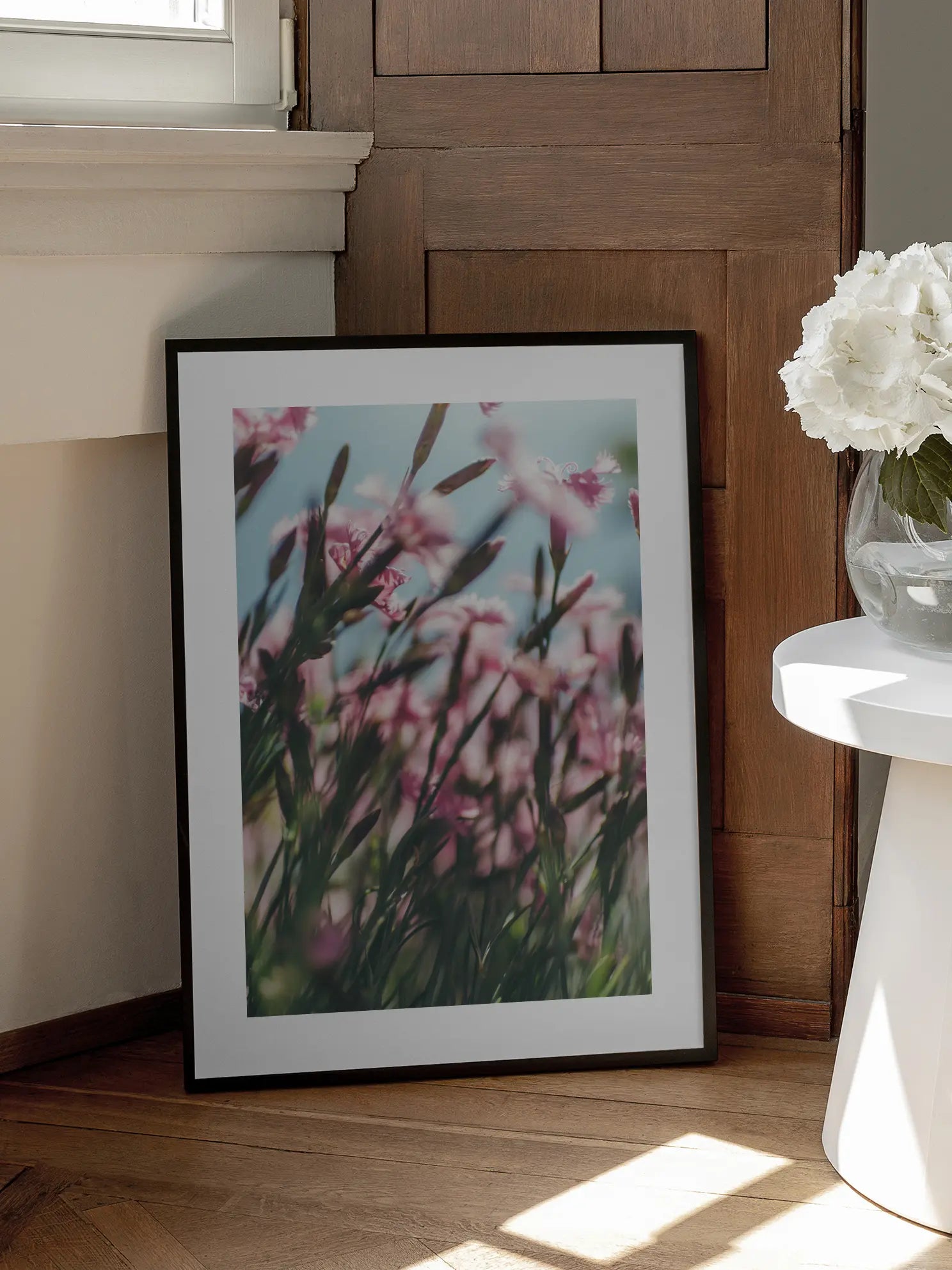 Pink Flowers Poster