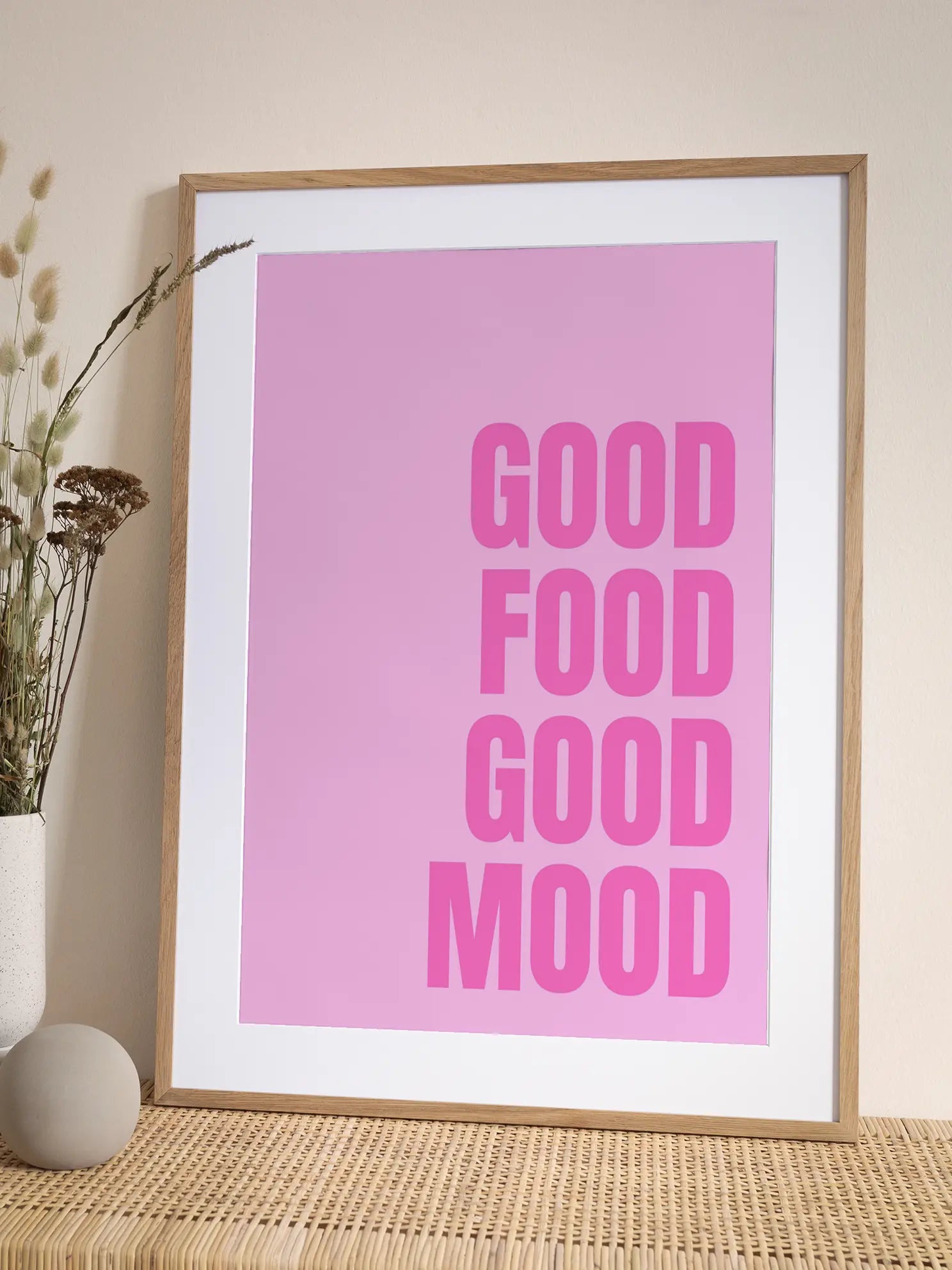 Pink Mood Poster