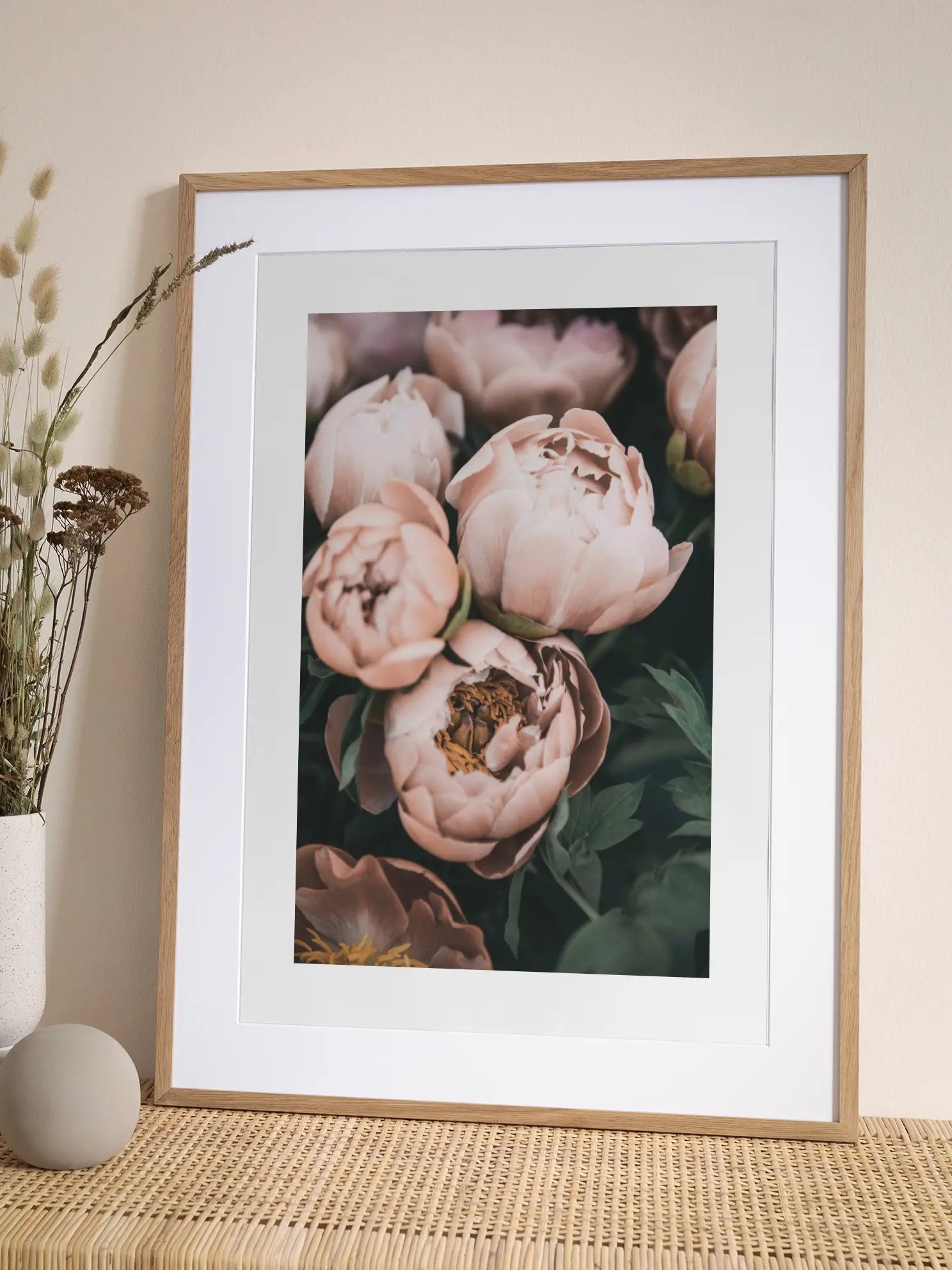 Pink Peonies Poster