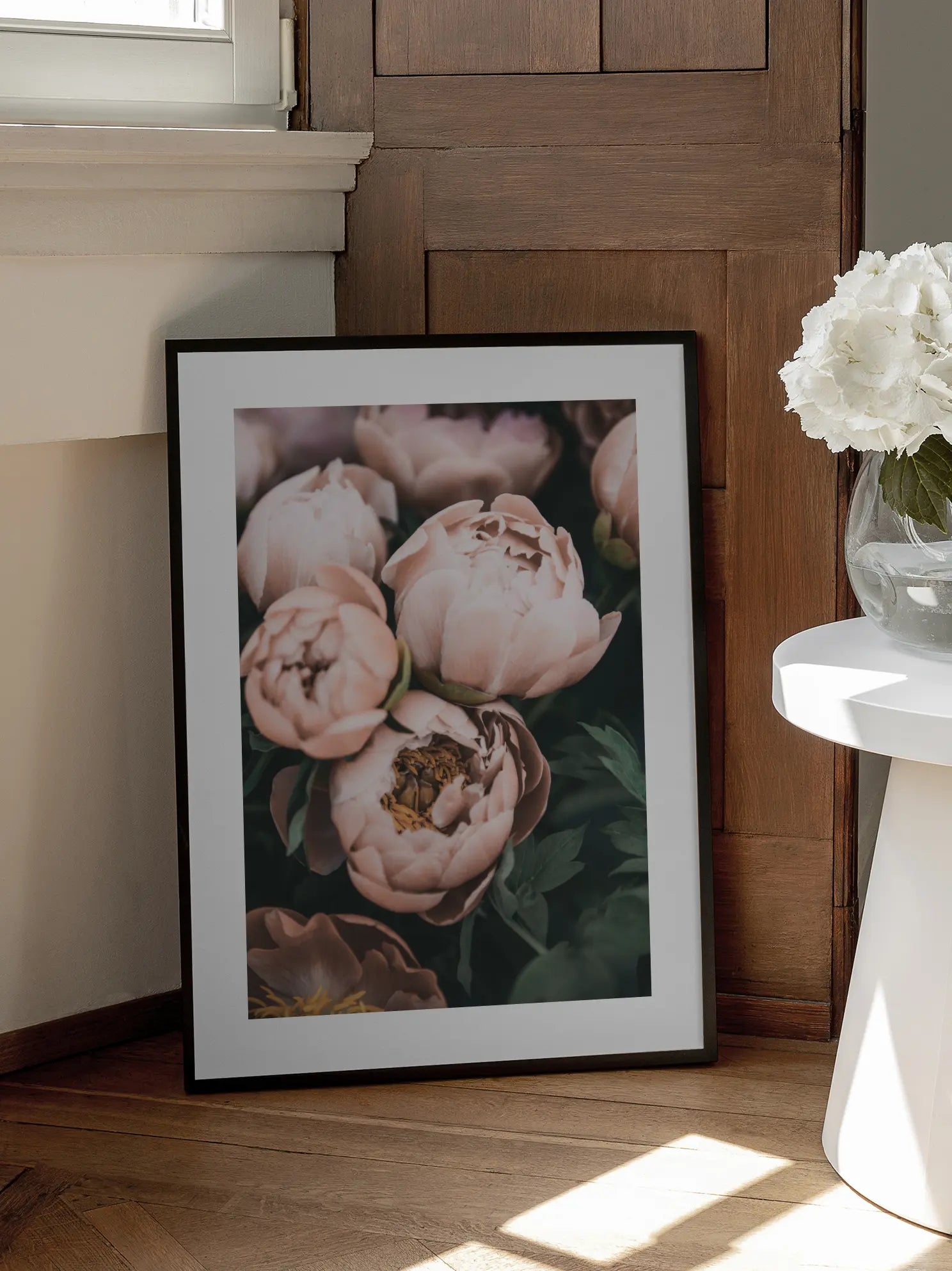 Pink Peonies Poster