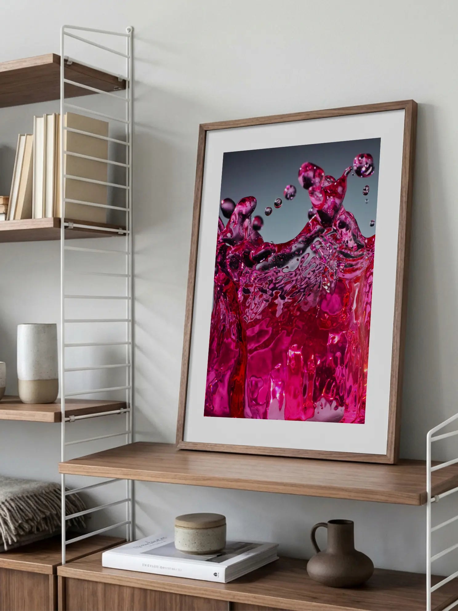 Pink Splash Poster