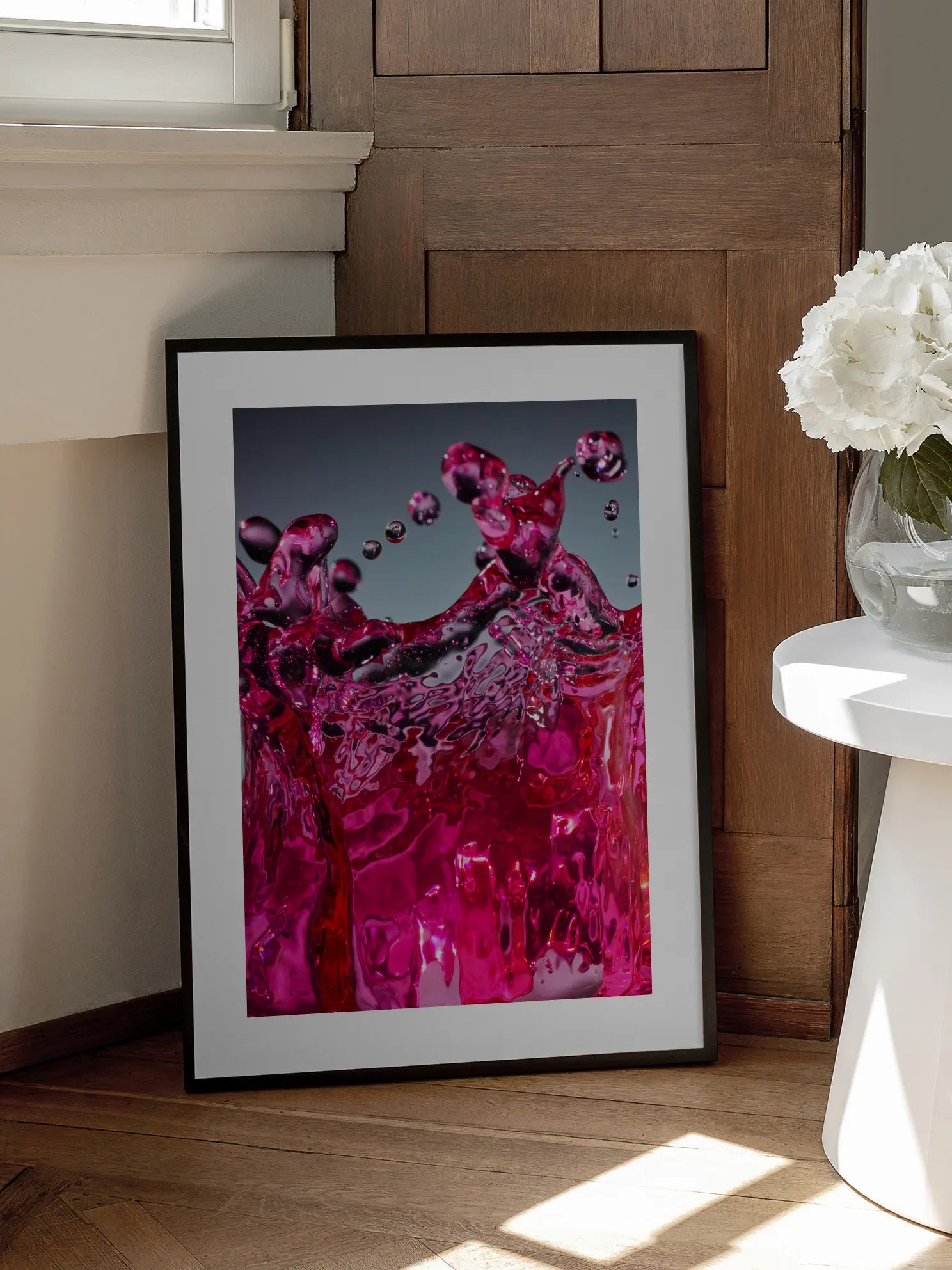 Pink Splash Poster