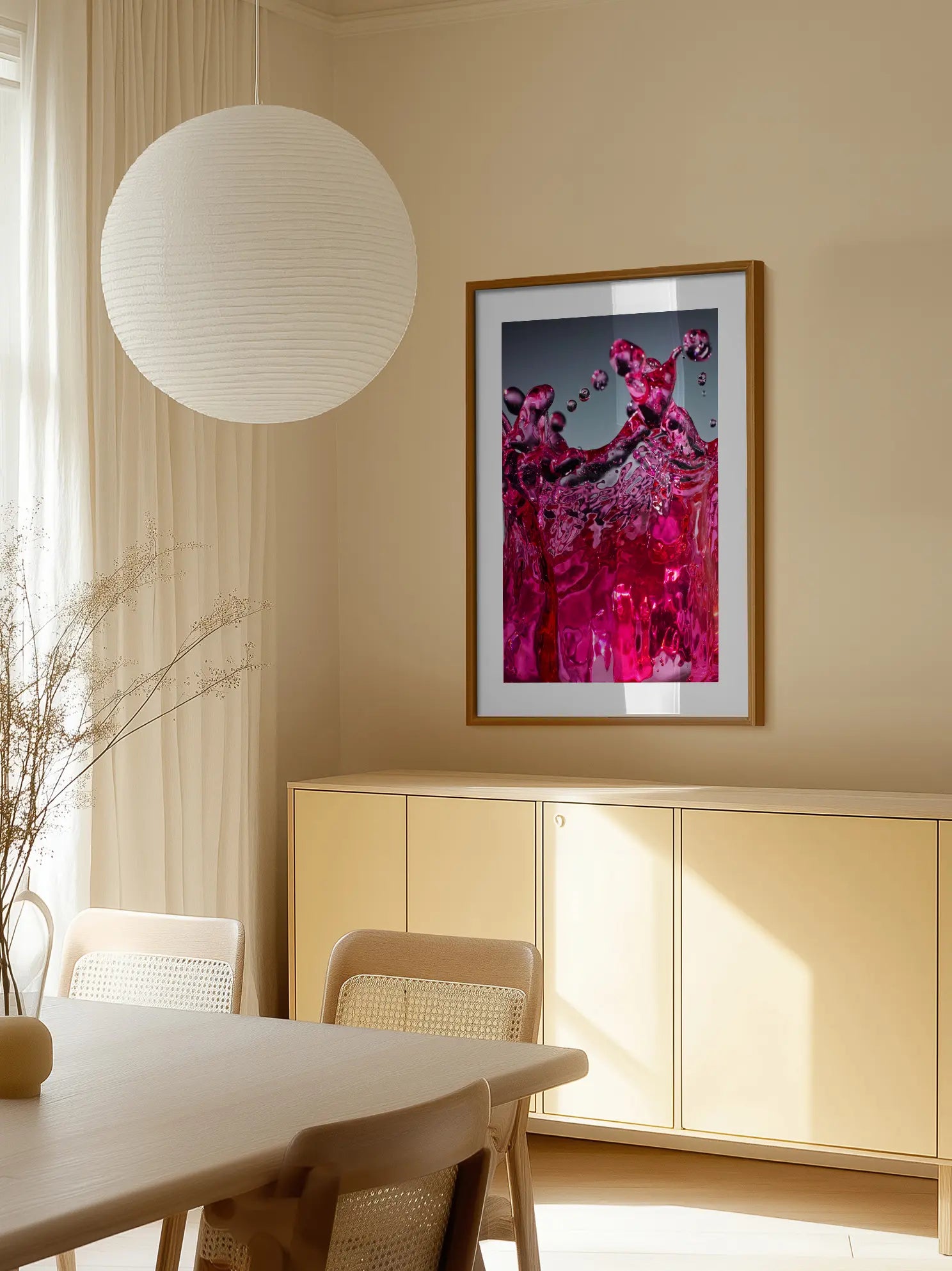 Pink Splash Poster