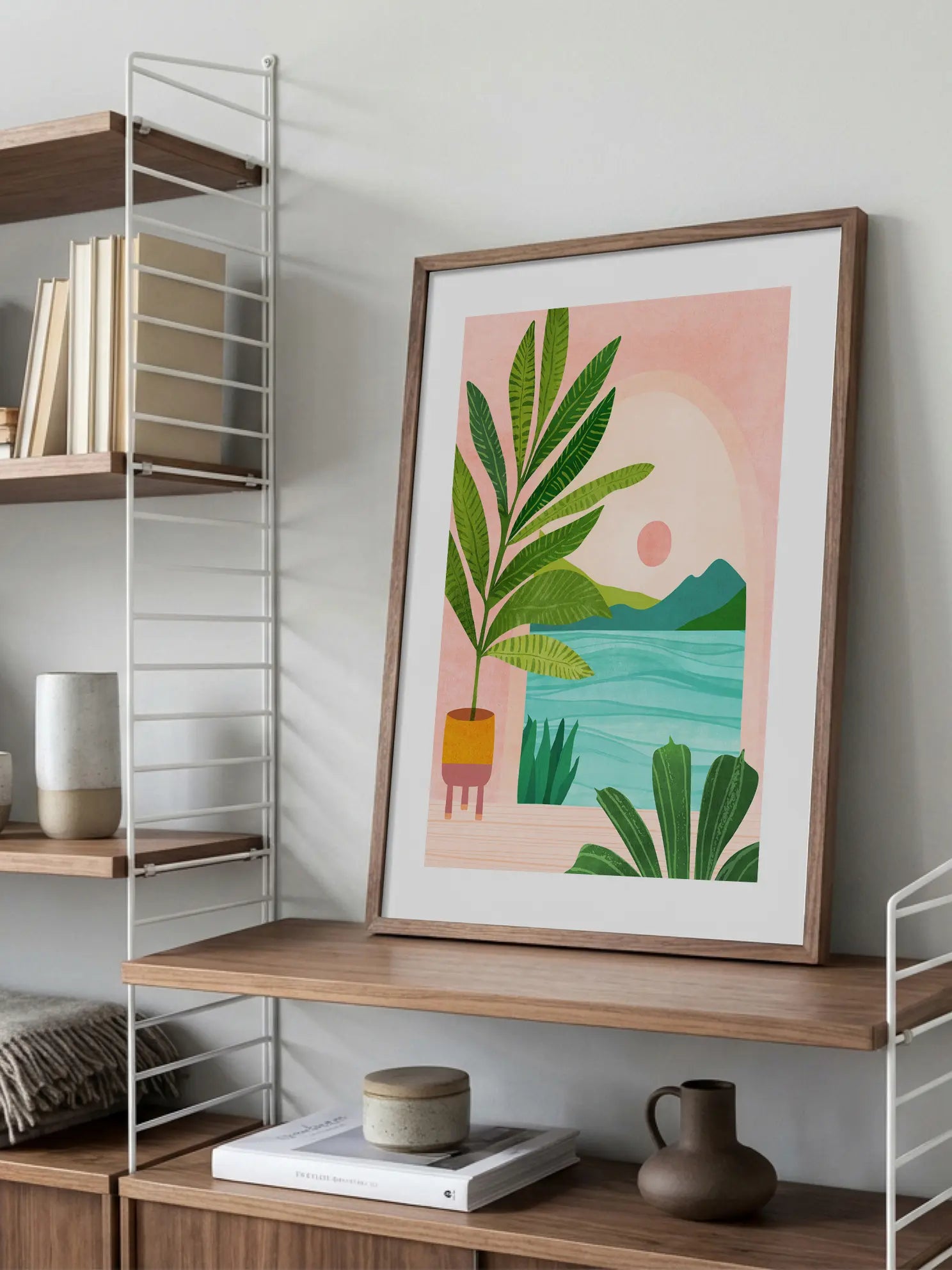 Pink View Poster