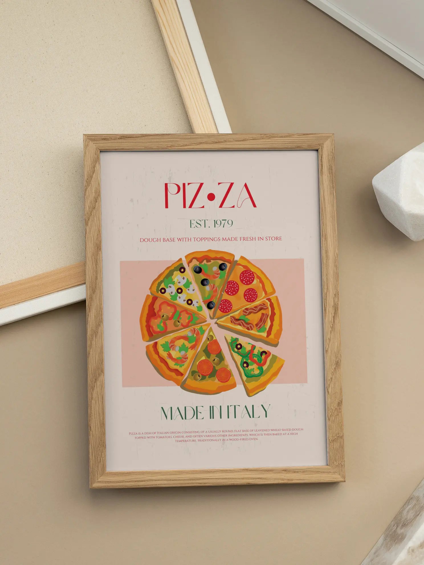 Pizza Made in Italy Poster