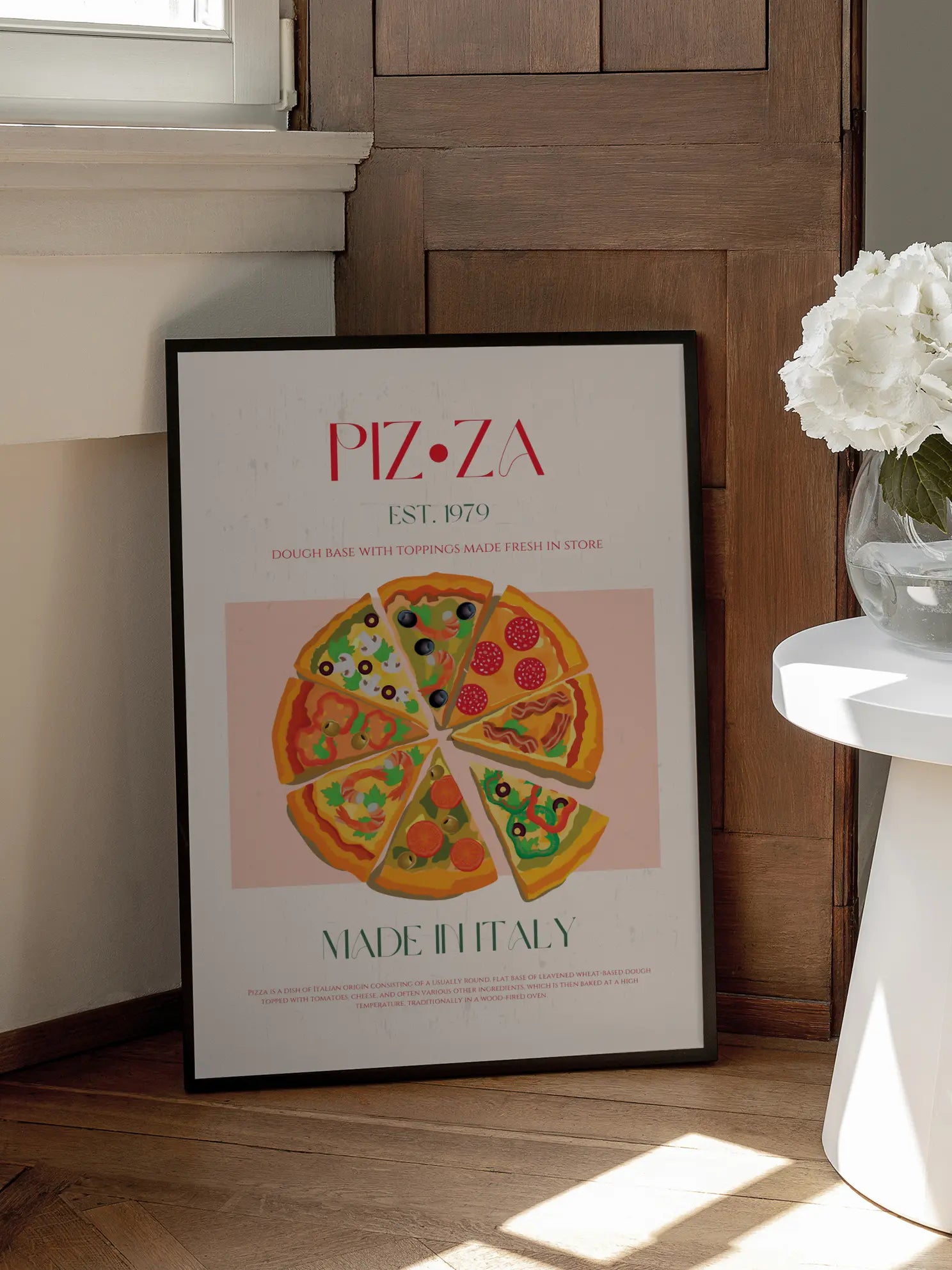 Pizza Made in Italy Poster