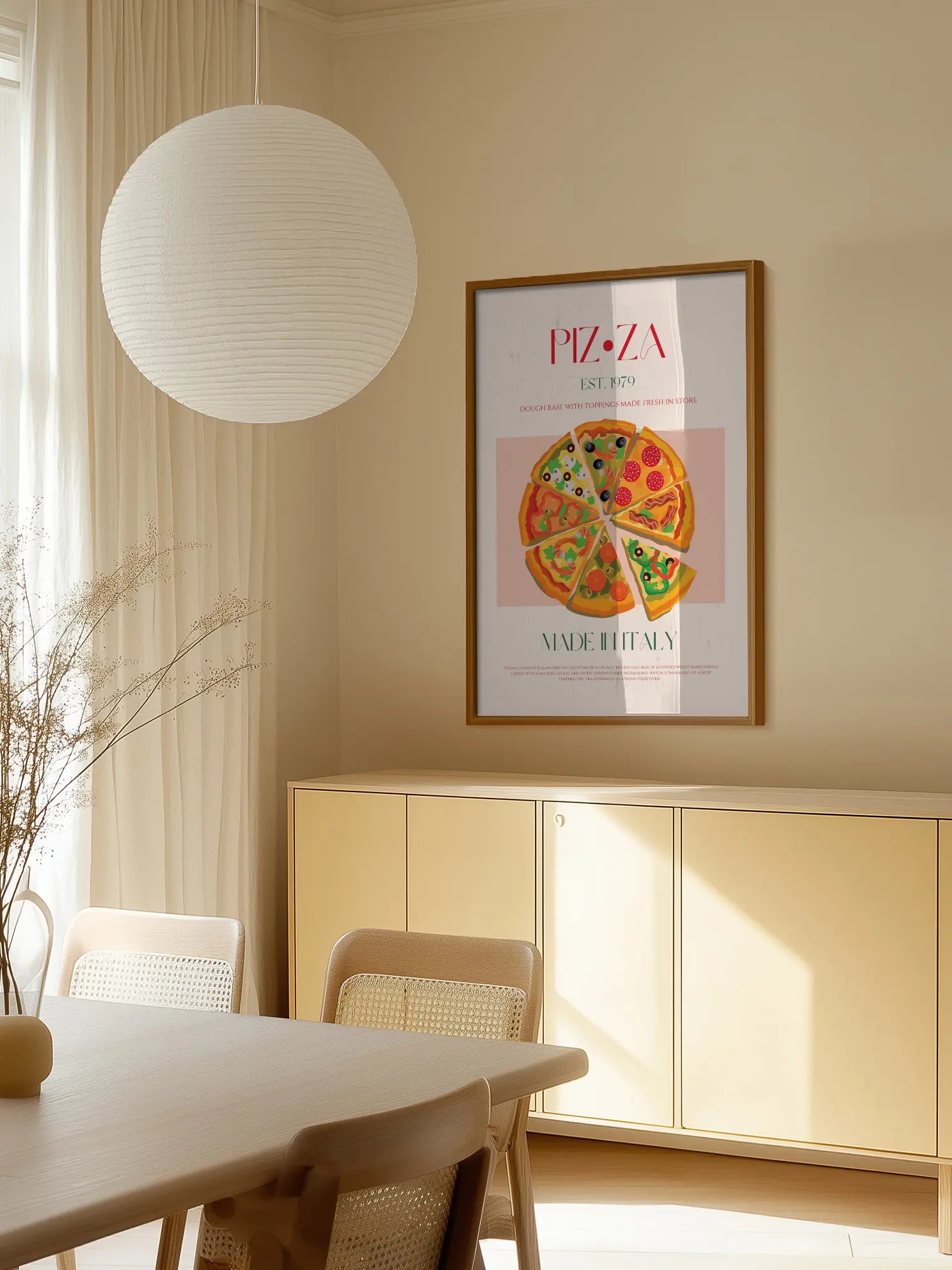 Pizza Made in Italy Poster