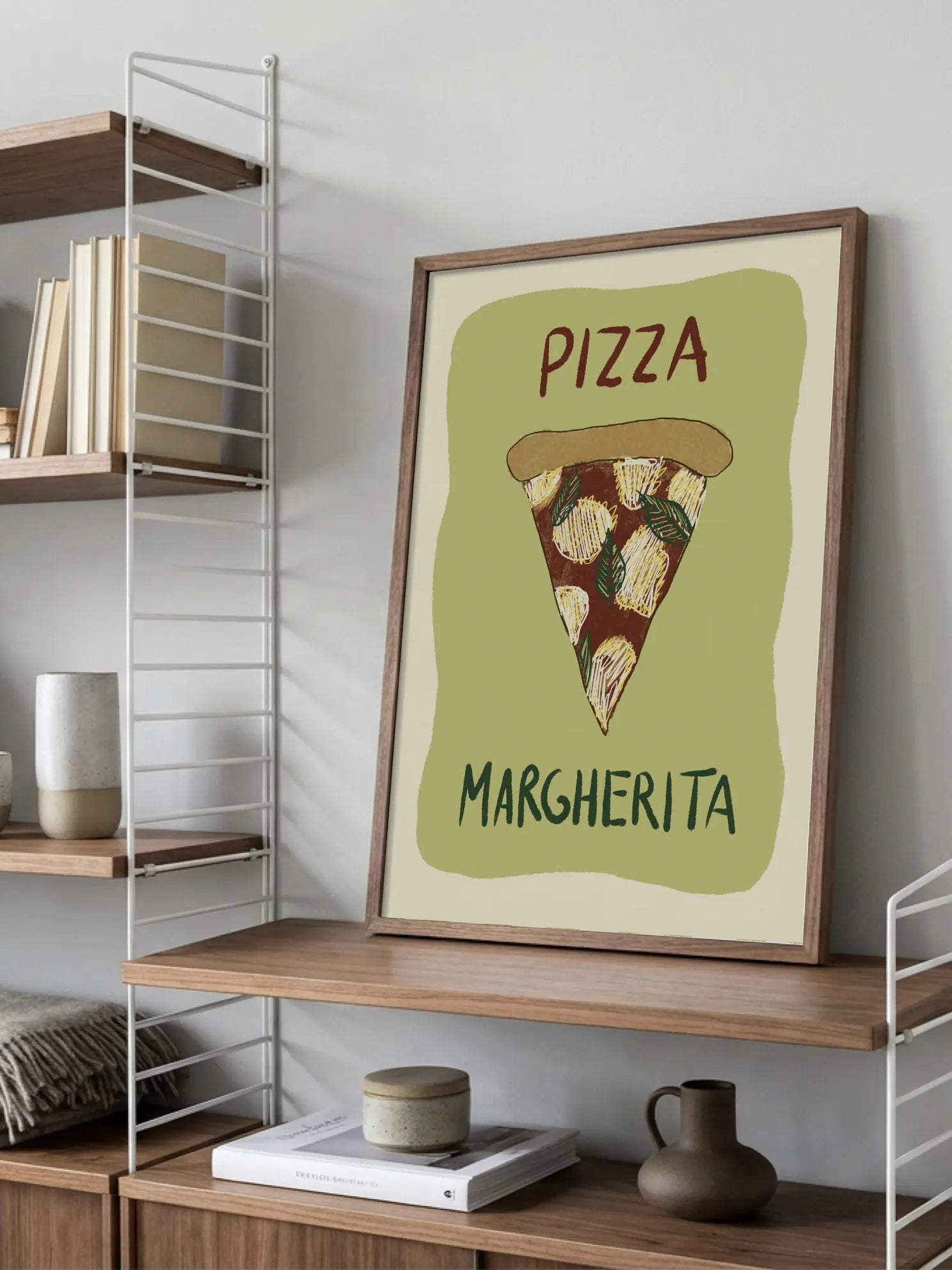 Pizza Margherita Poster
