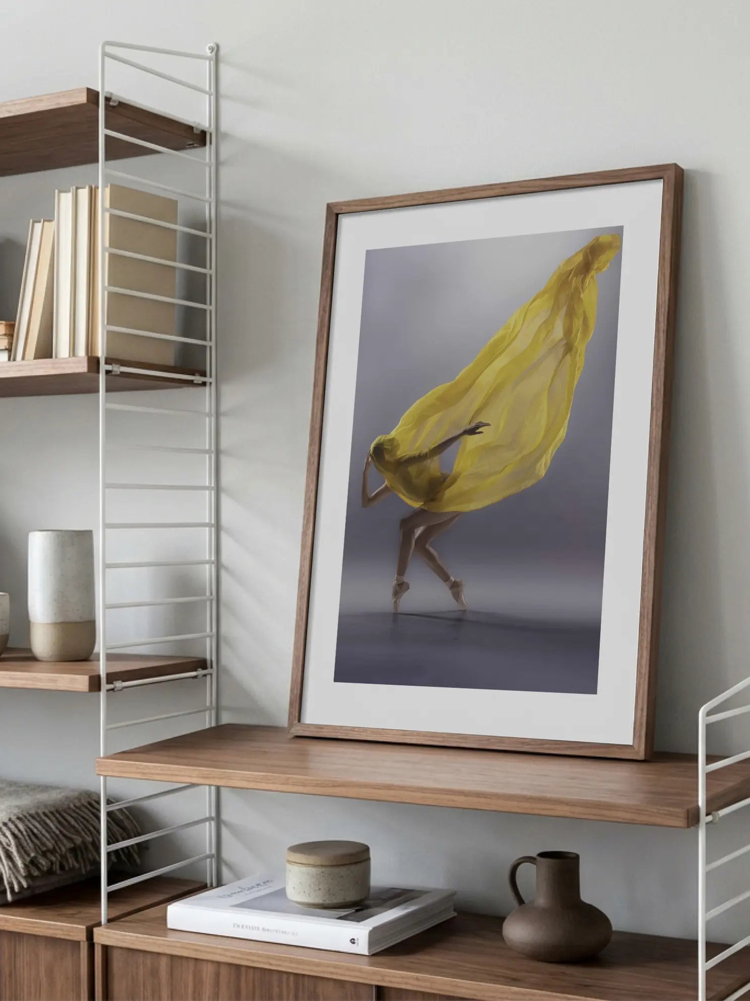 Pointe With Fabric Poster