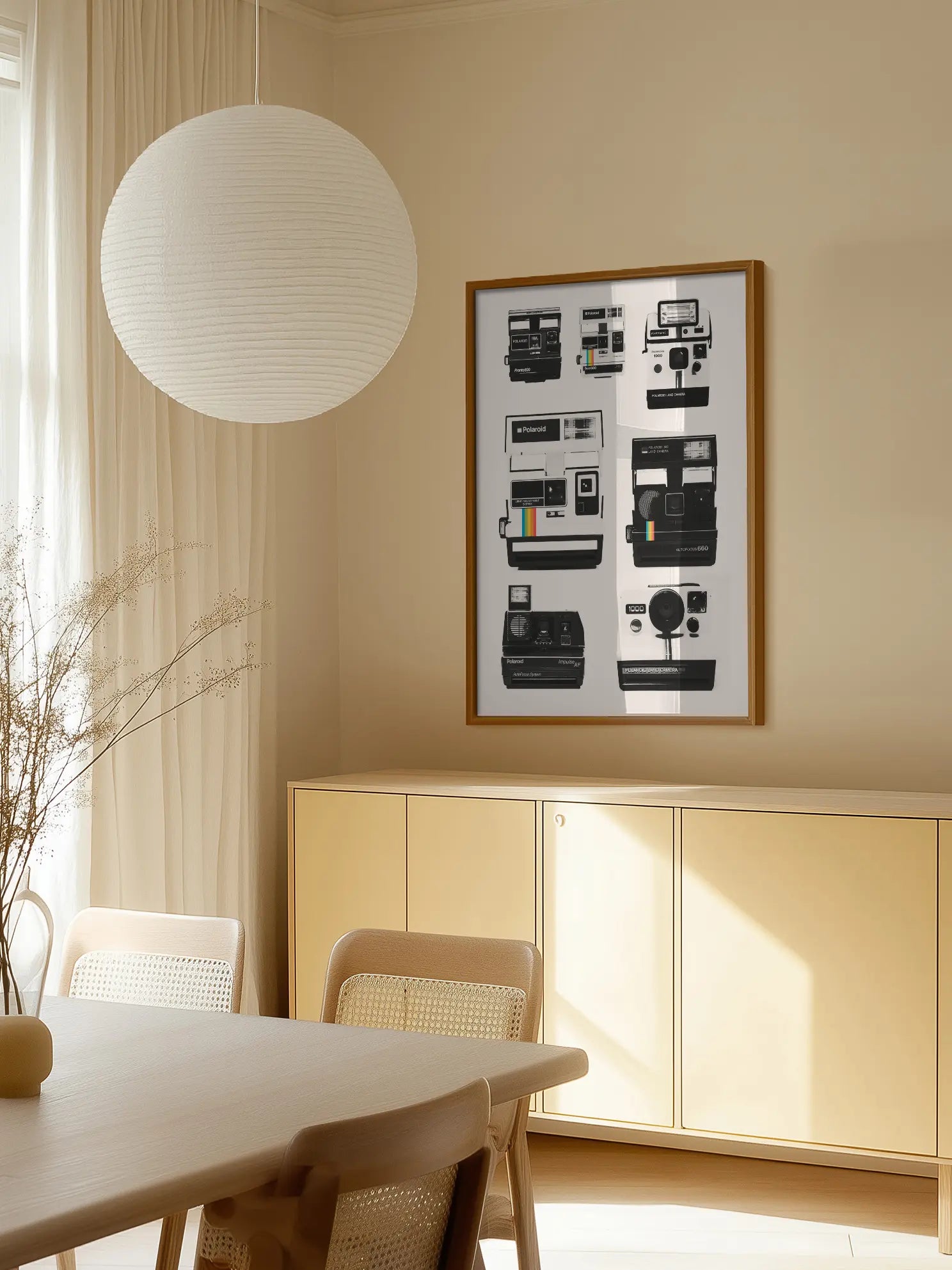 Polaroid Cameras Poster