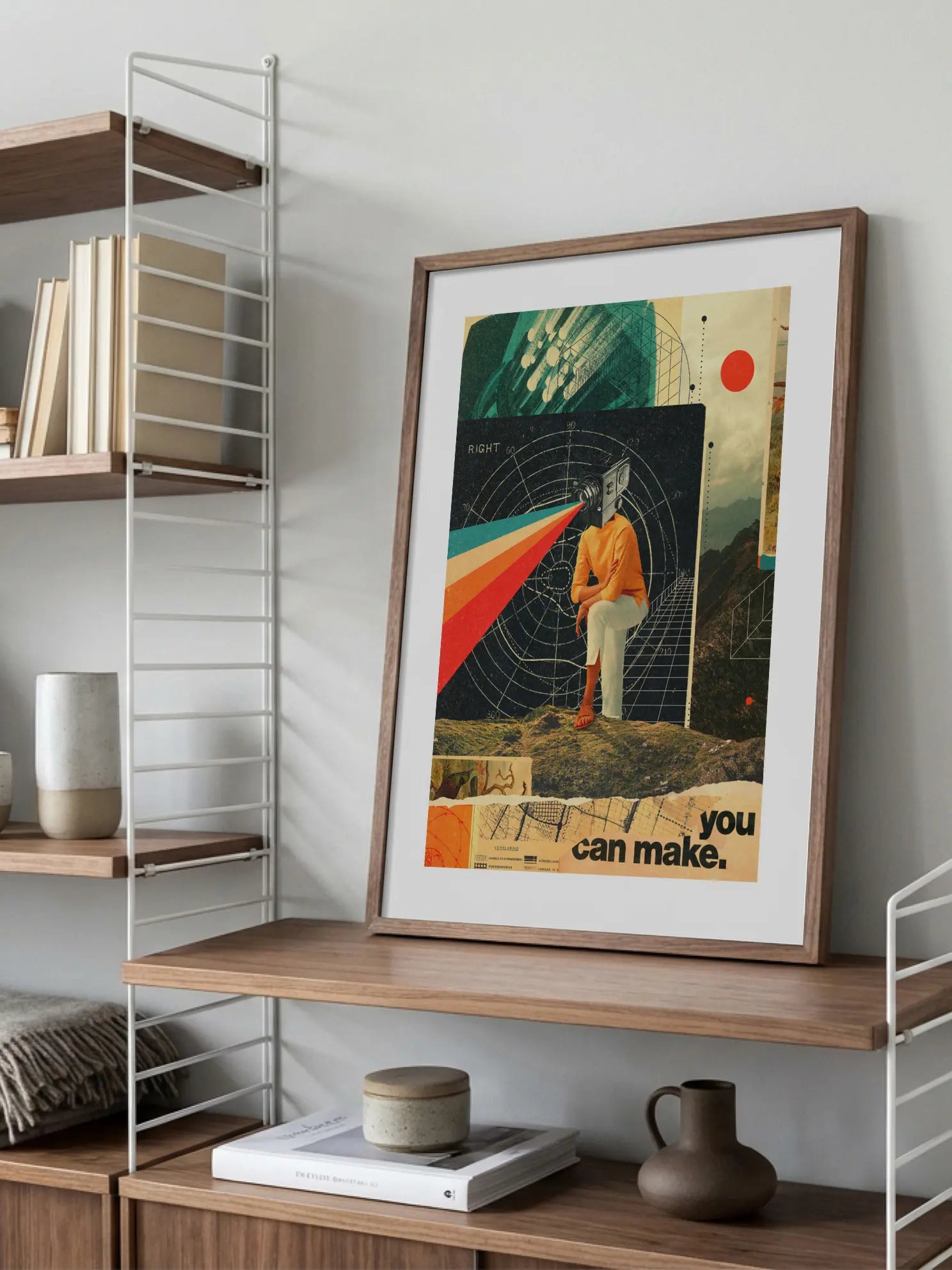 Polaroid Scan Poster