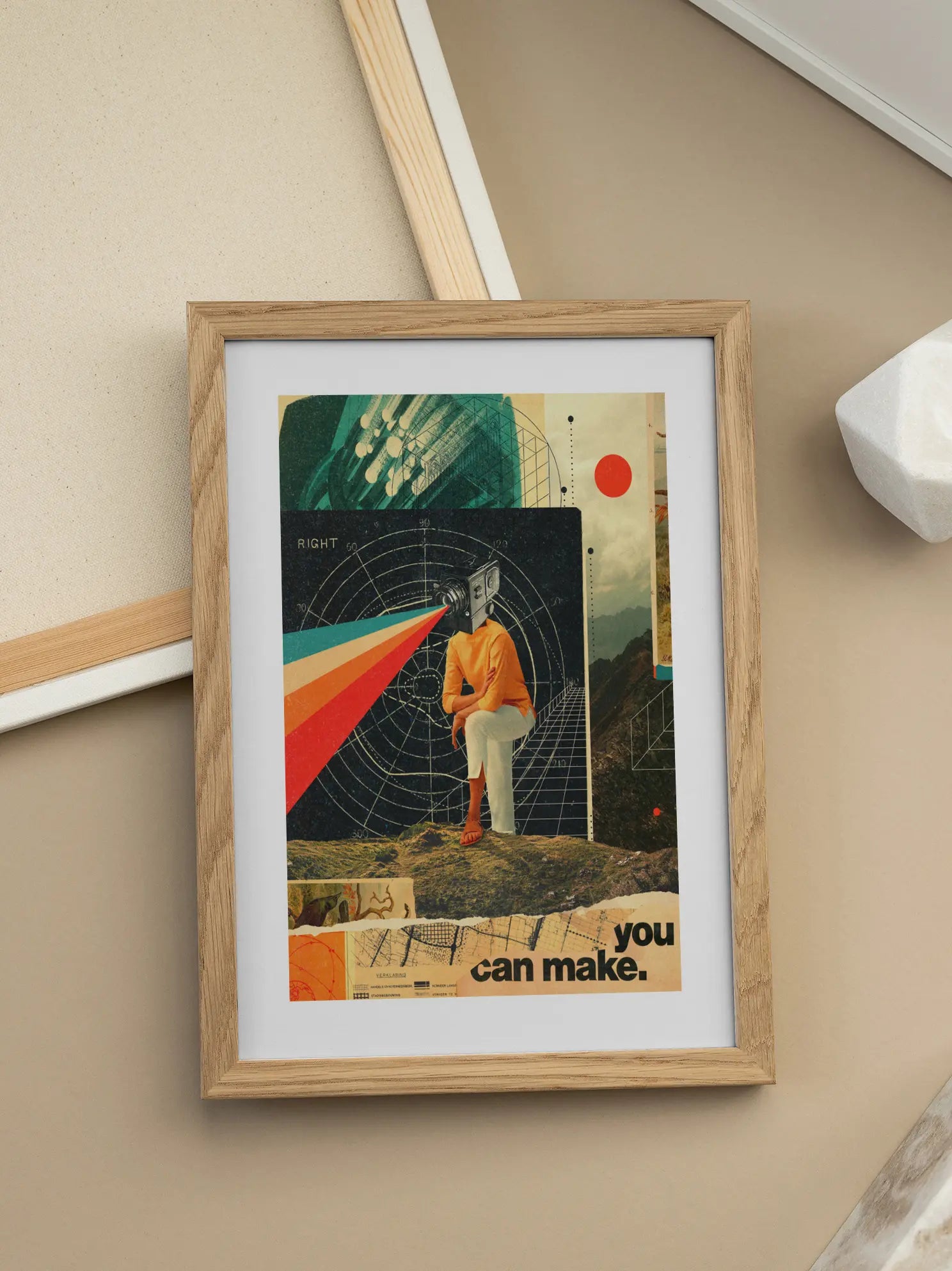 Polaroid Scan Poster