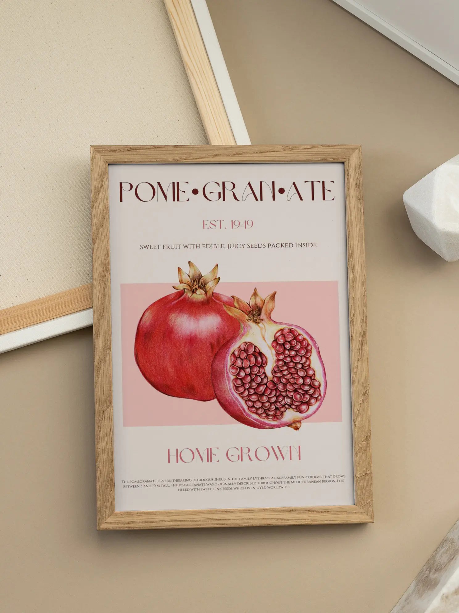 Pomegranate Poster