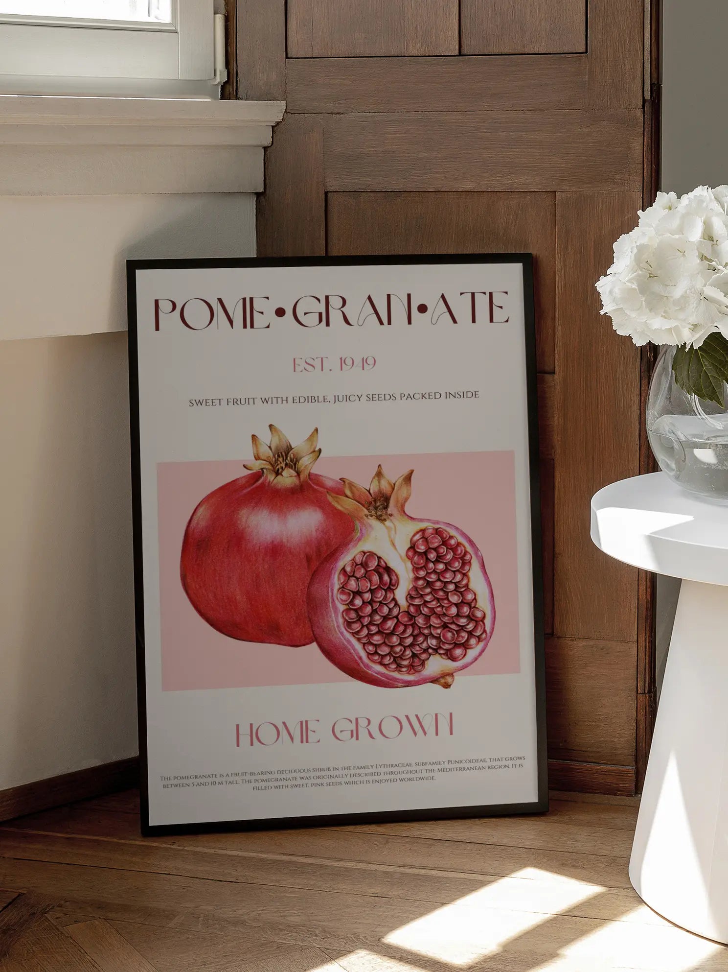 Pomegranate Poster