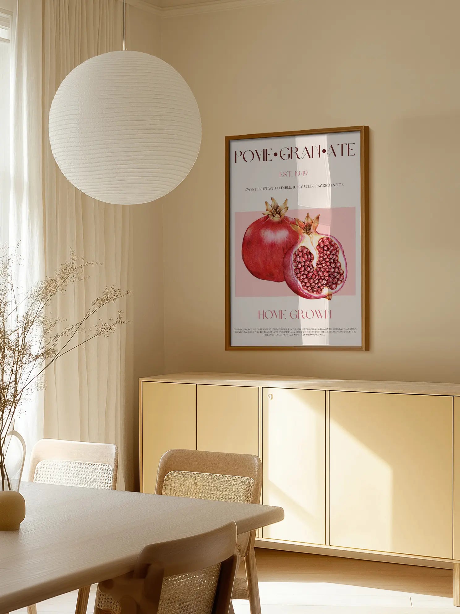 Pomegranate Poster
