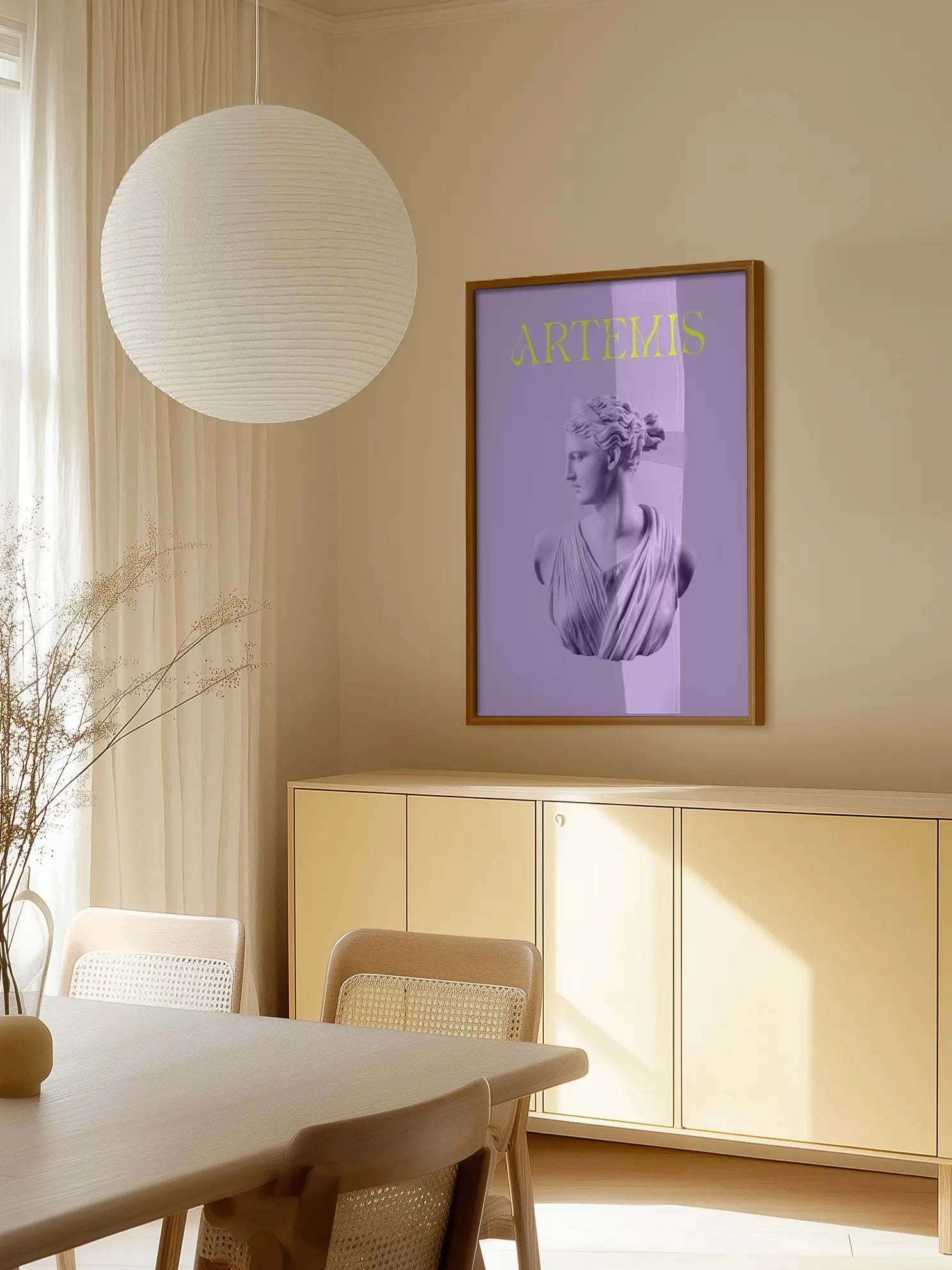 Pop Art Artemis Poster