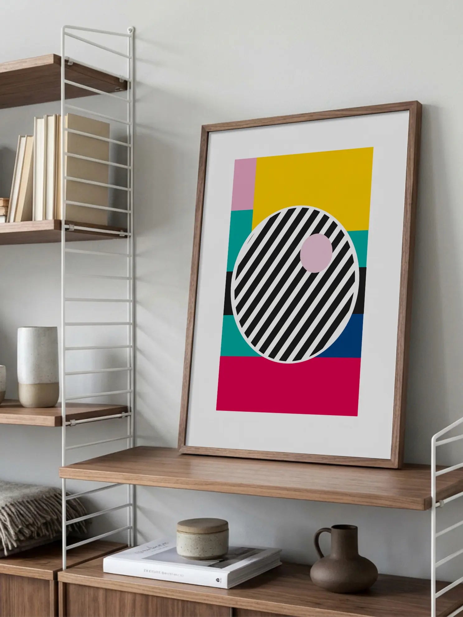 Pop Art Geometry Poster