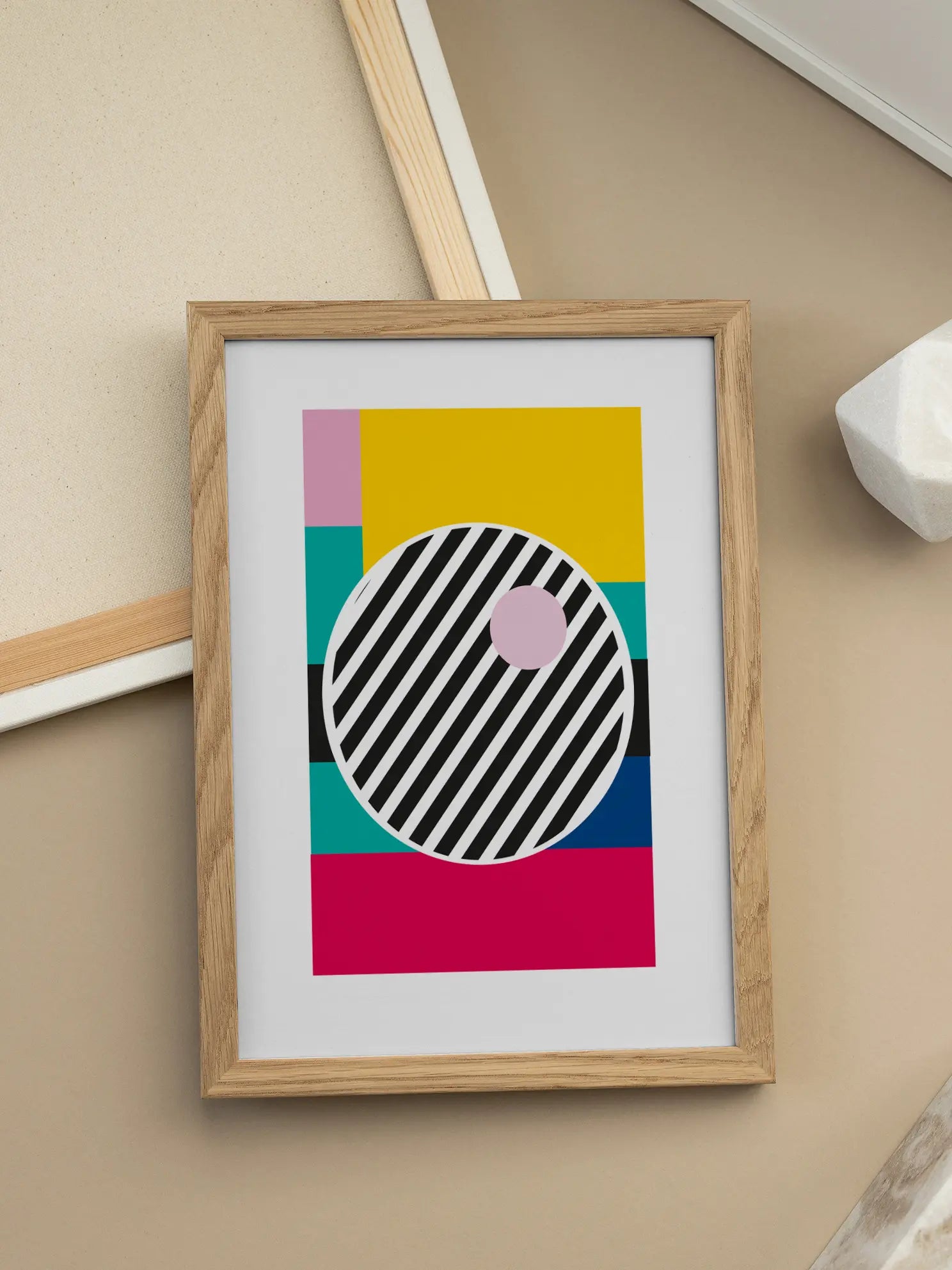 Pop Art Geometry Poster