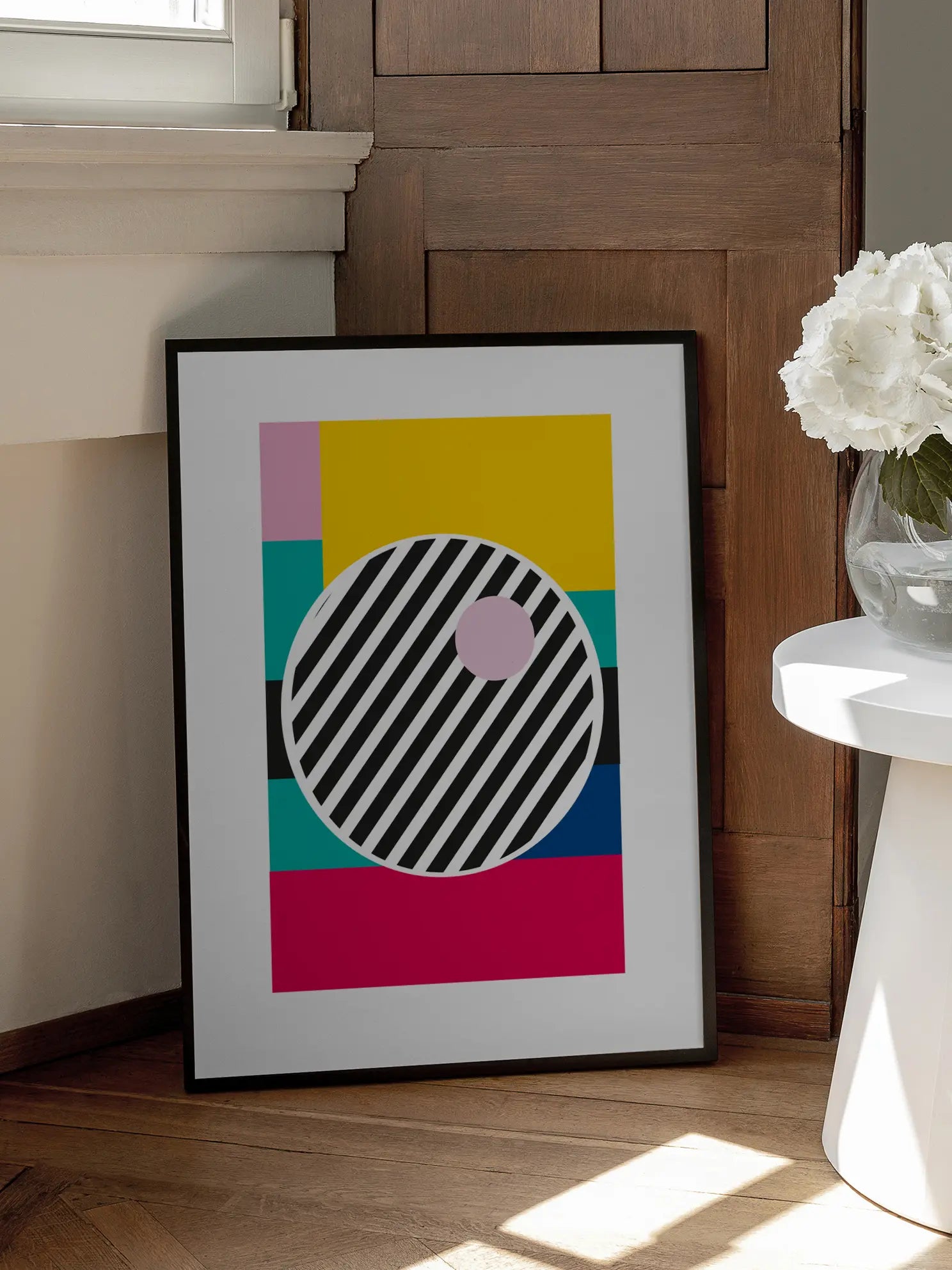 Pop Art Geometry Poster