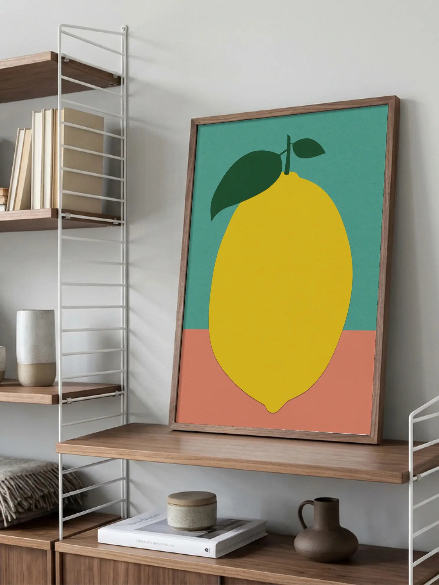 Pop Art Lemon Poster