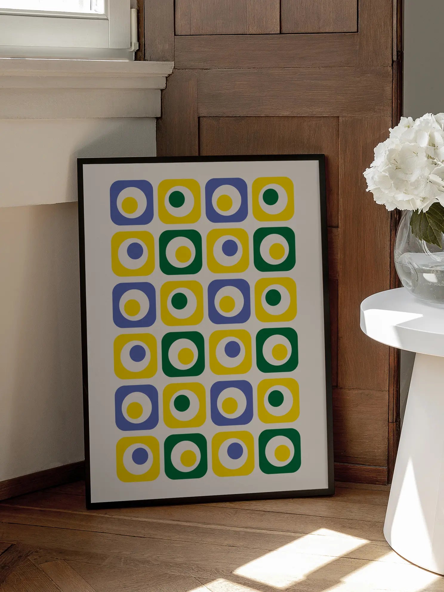 Pop Art Picnic Tiles Poster