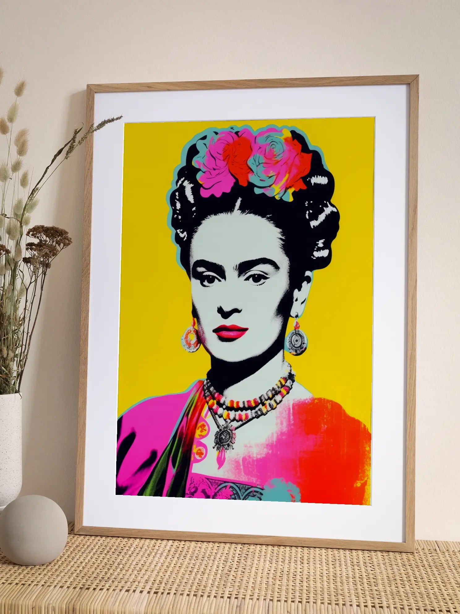 Pop Frida Poster