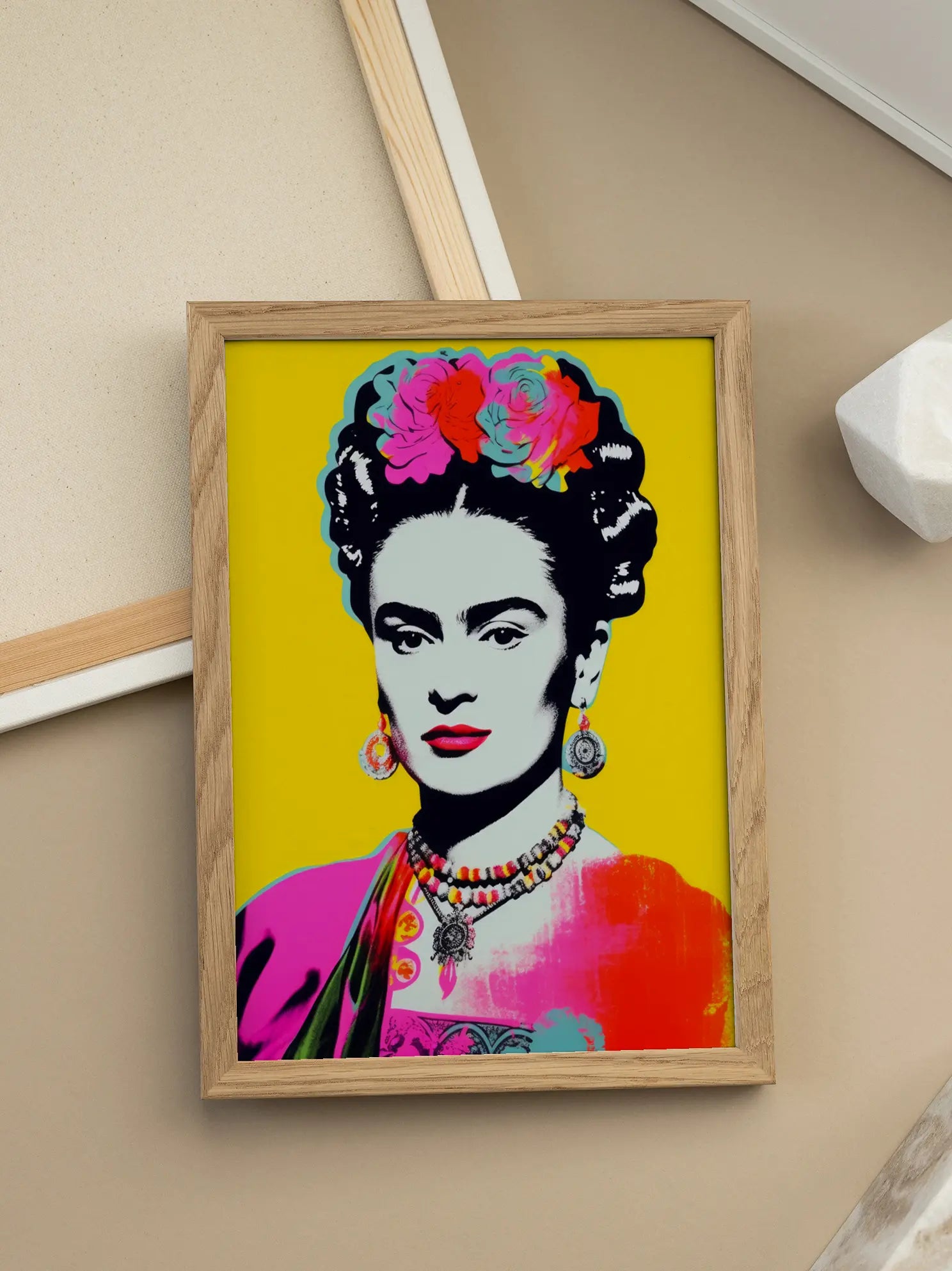 Pop Frida Poster