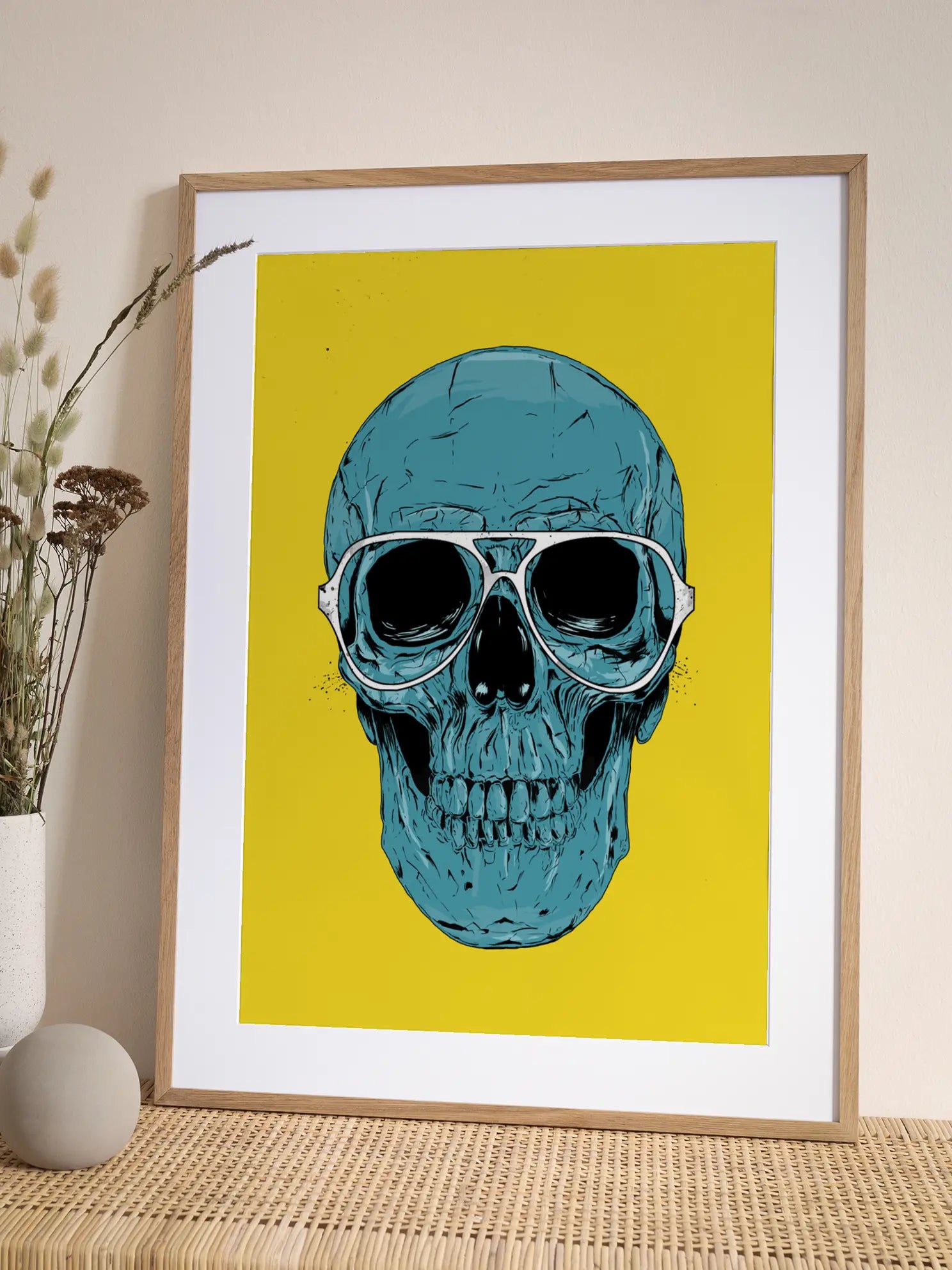 Pop Skull Poster