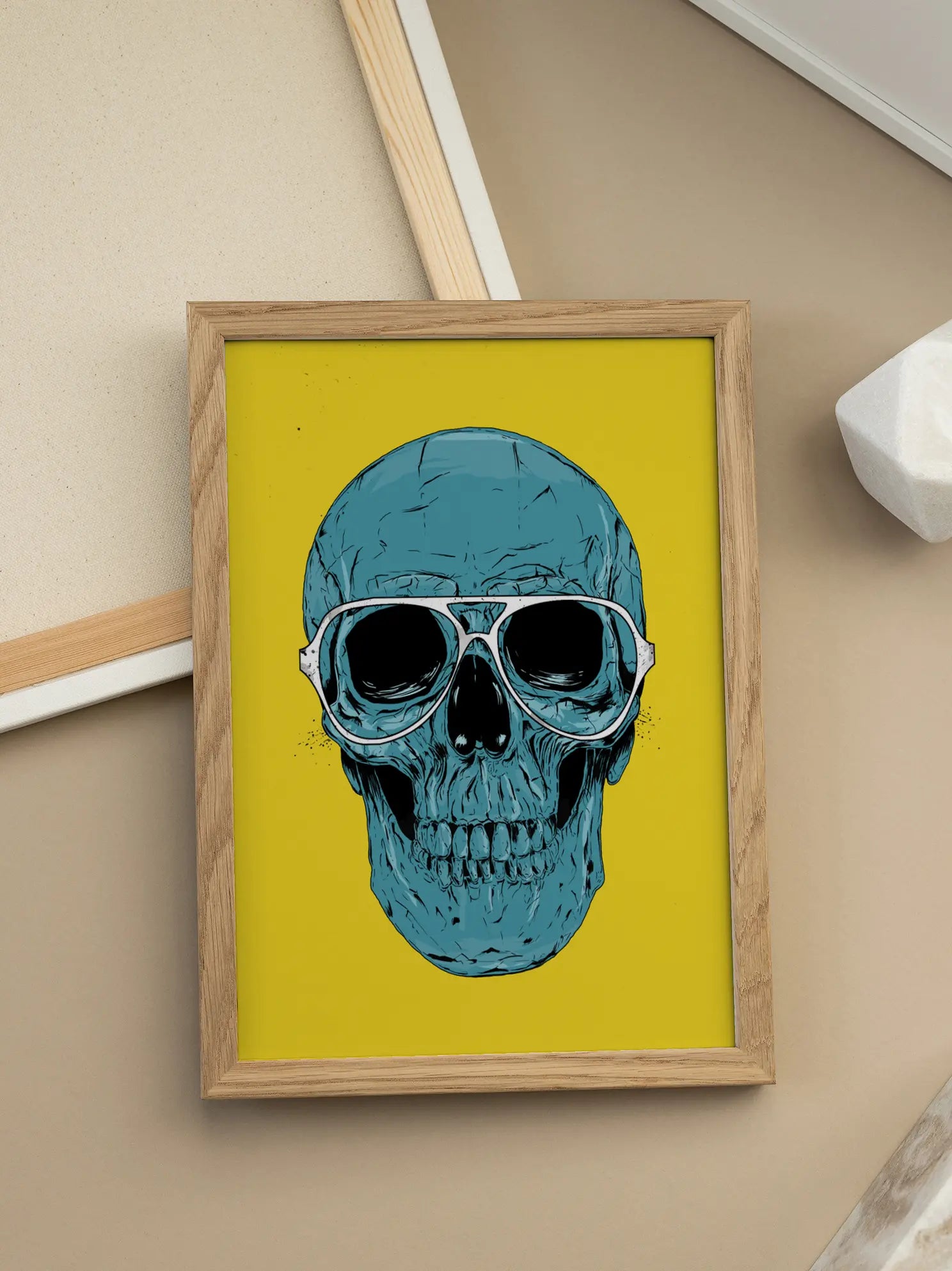 Pop Skull Poster