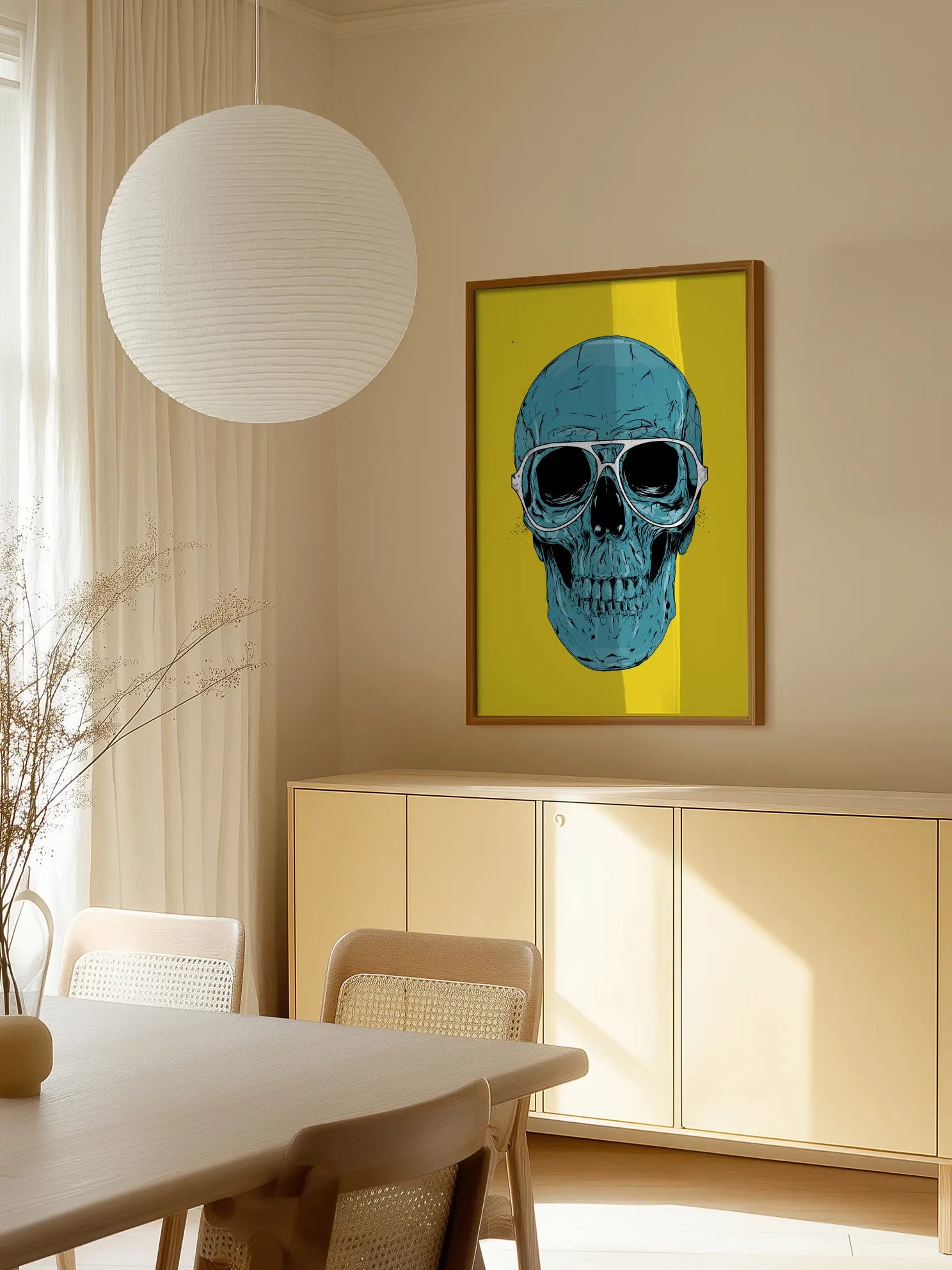 Pop Skull Poster