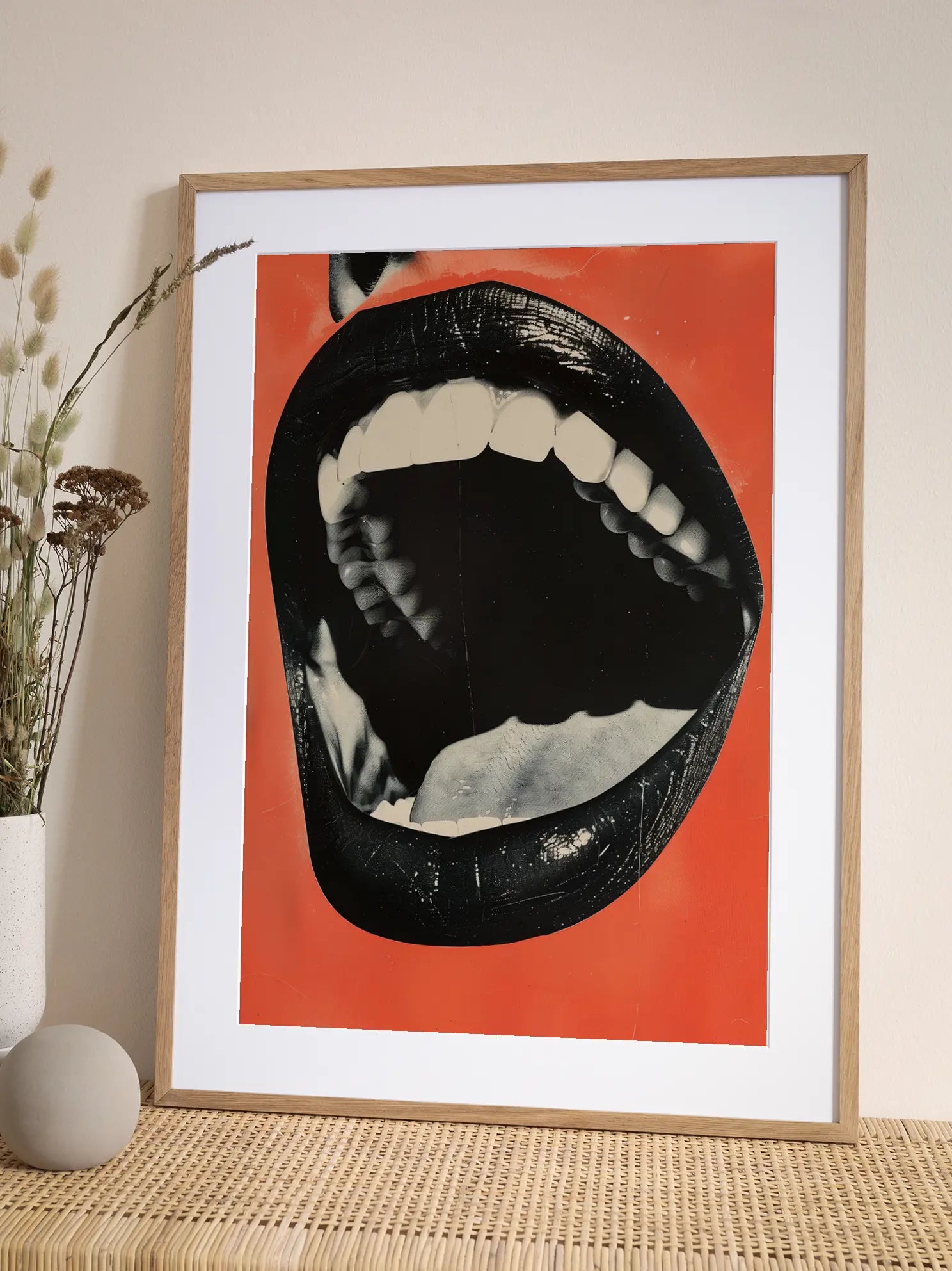 POPart Mouth Poster