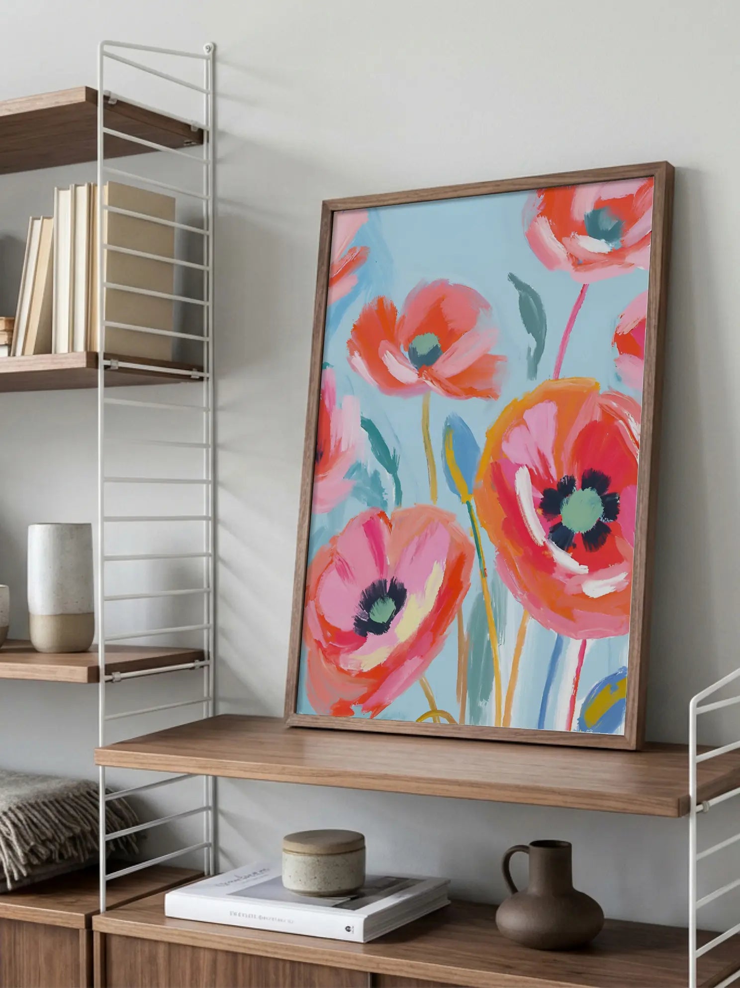 Poppy Painting Poster