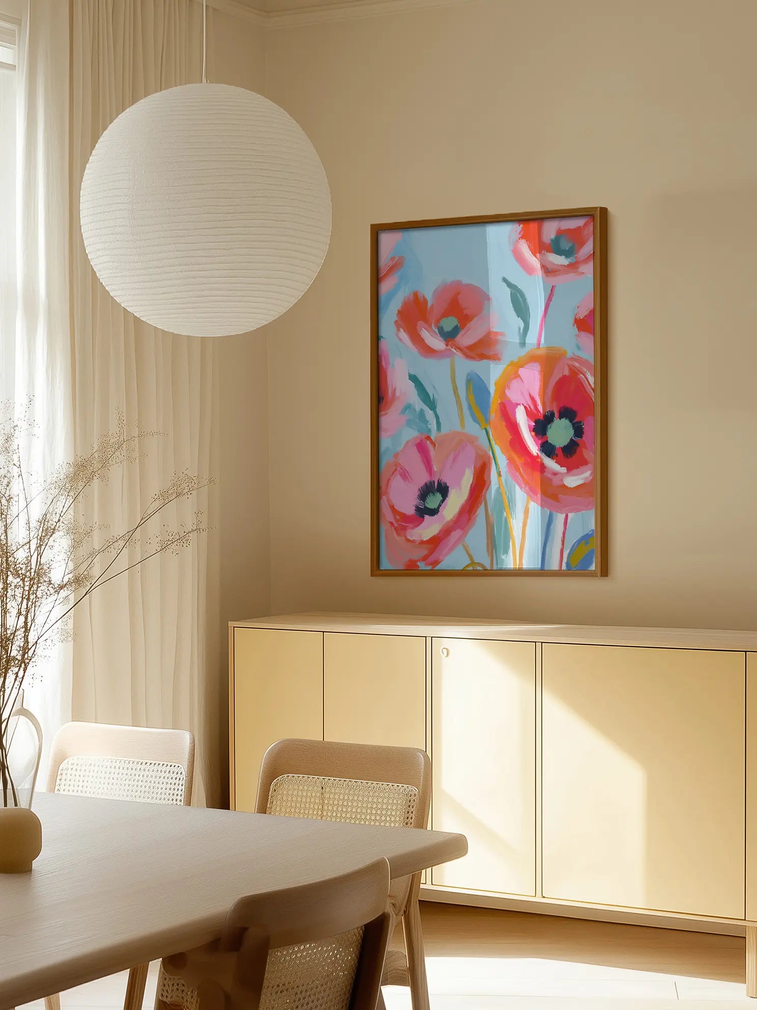 Poppy Painting Poster