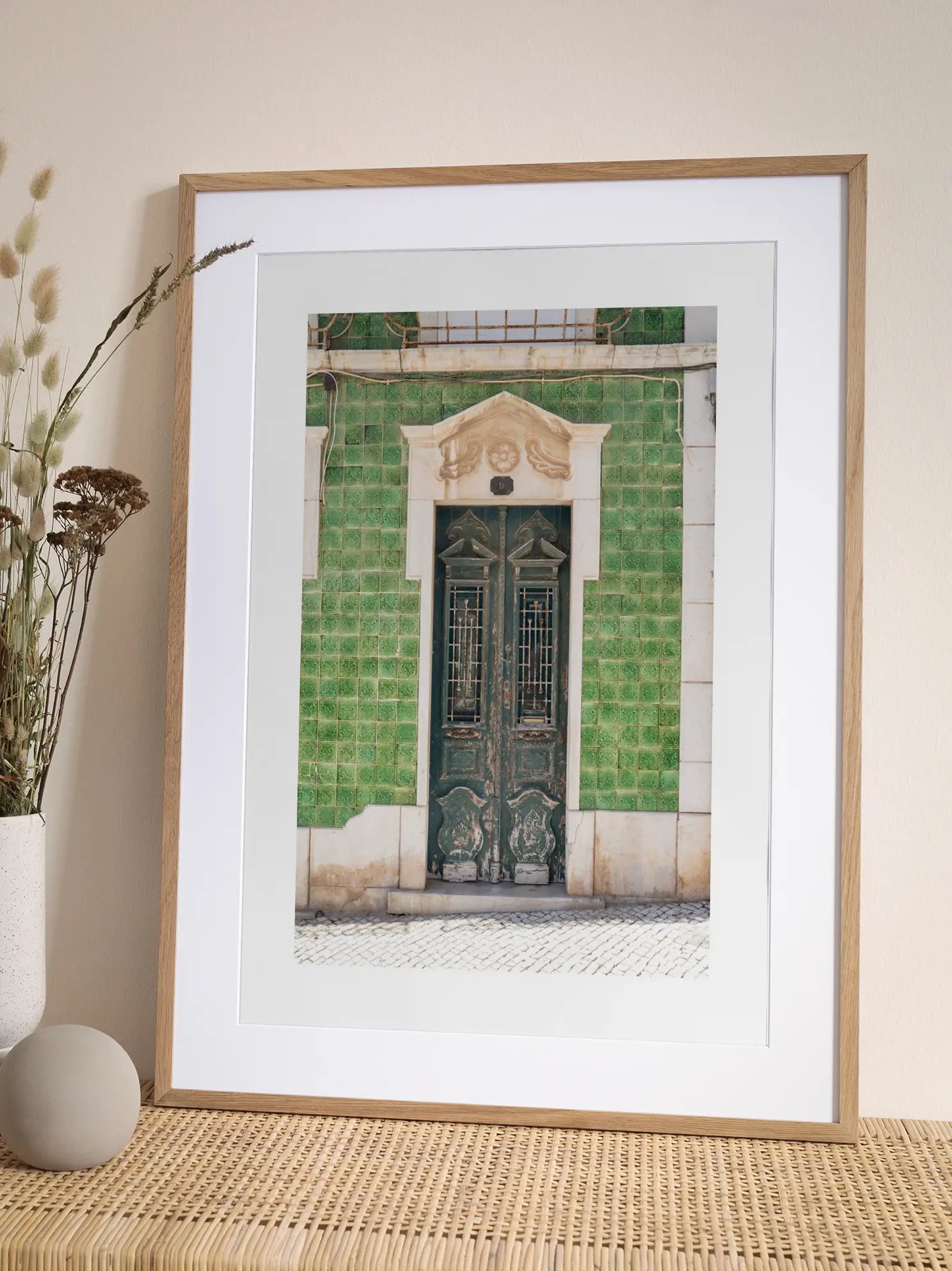 Portugese Doorways Poster