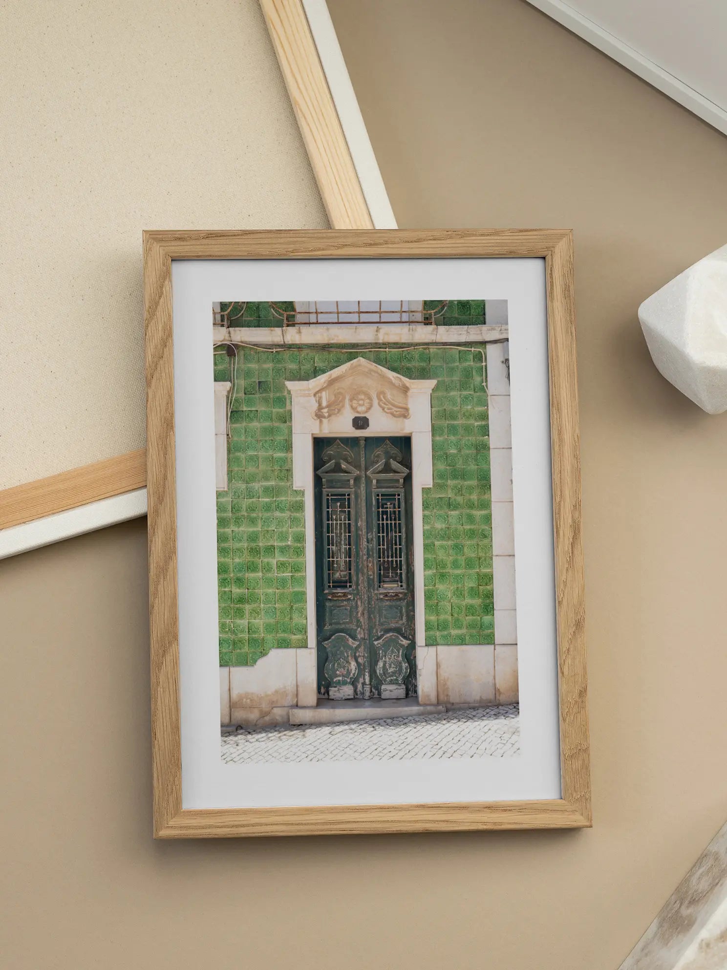 Portugese Doorways Poster