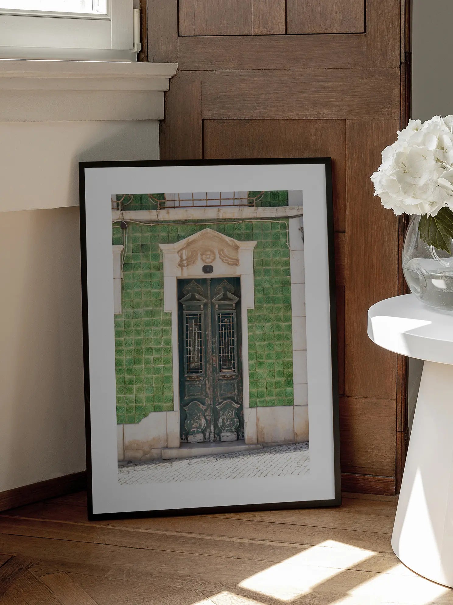 Portugese Doorways Poster