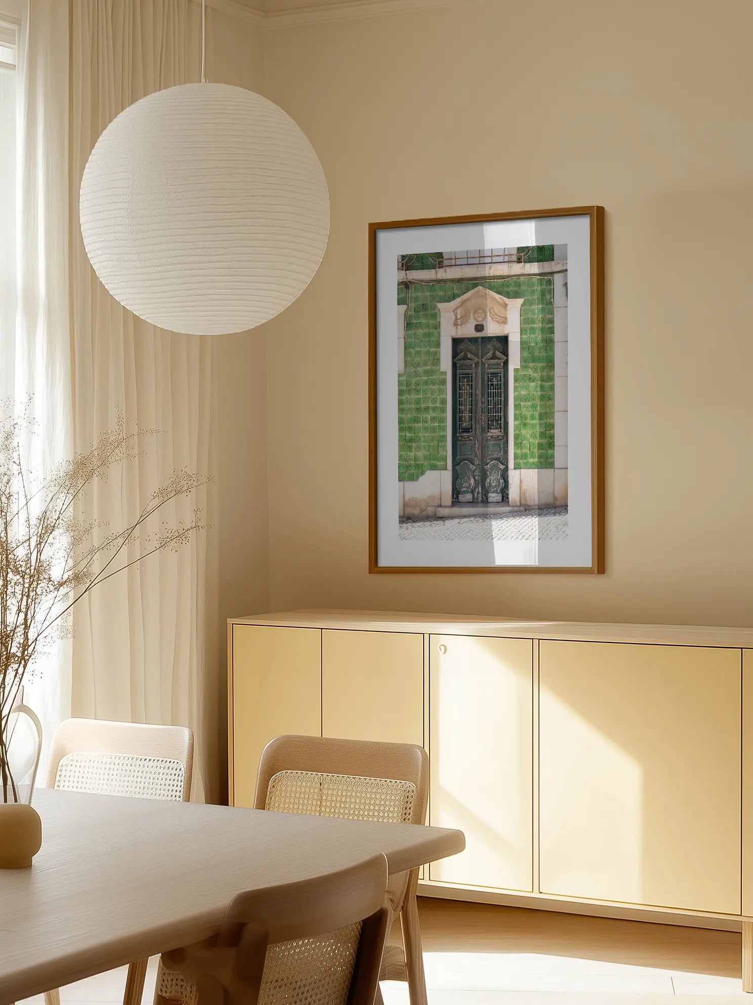 Portugese Doorways Poster